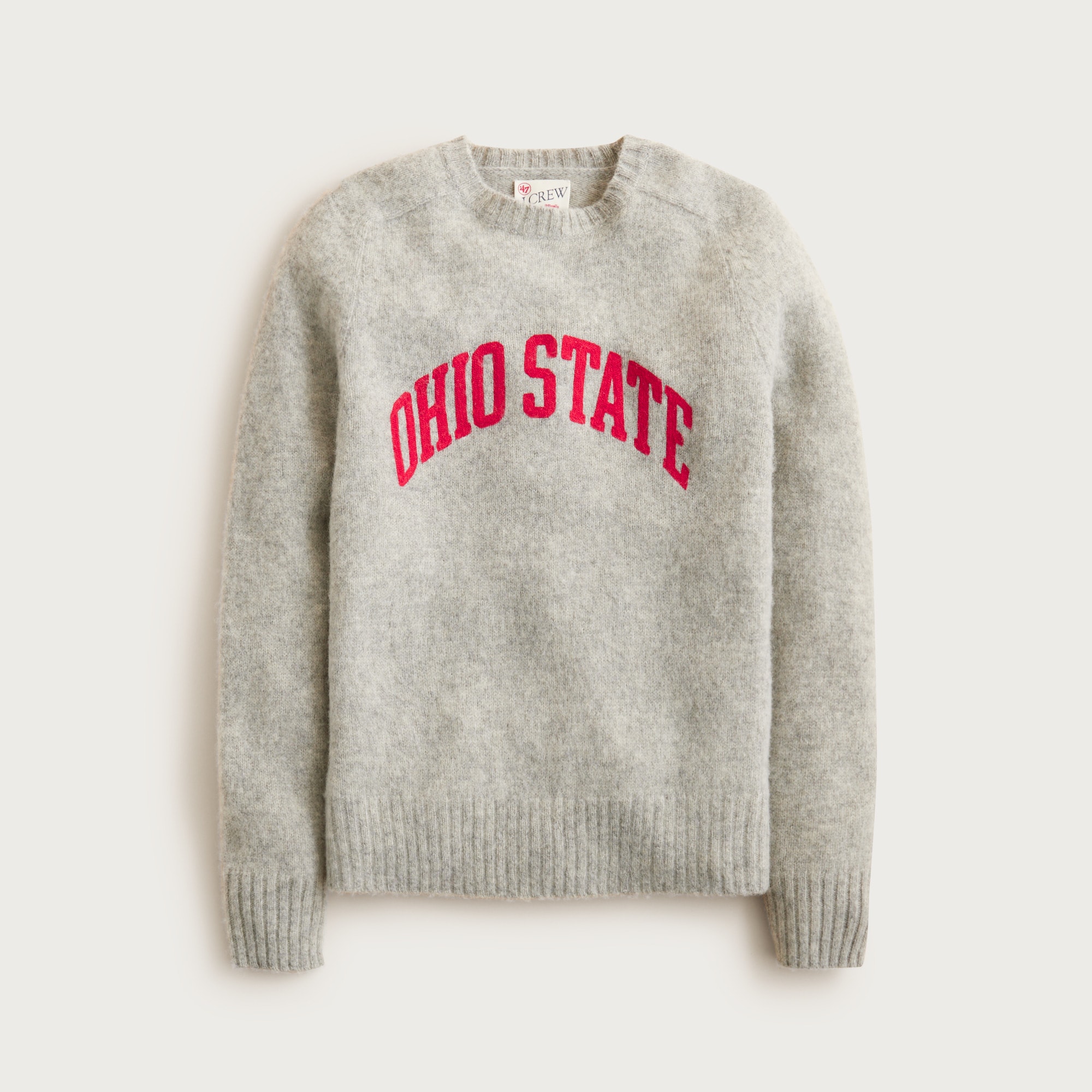 '47 X J.Crew brushed wool Ohio State sweater