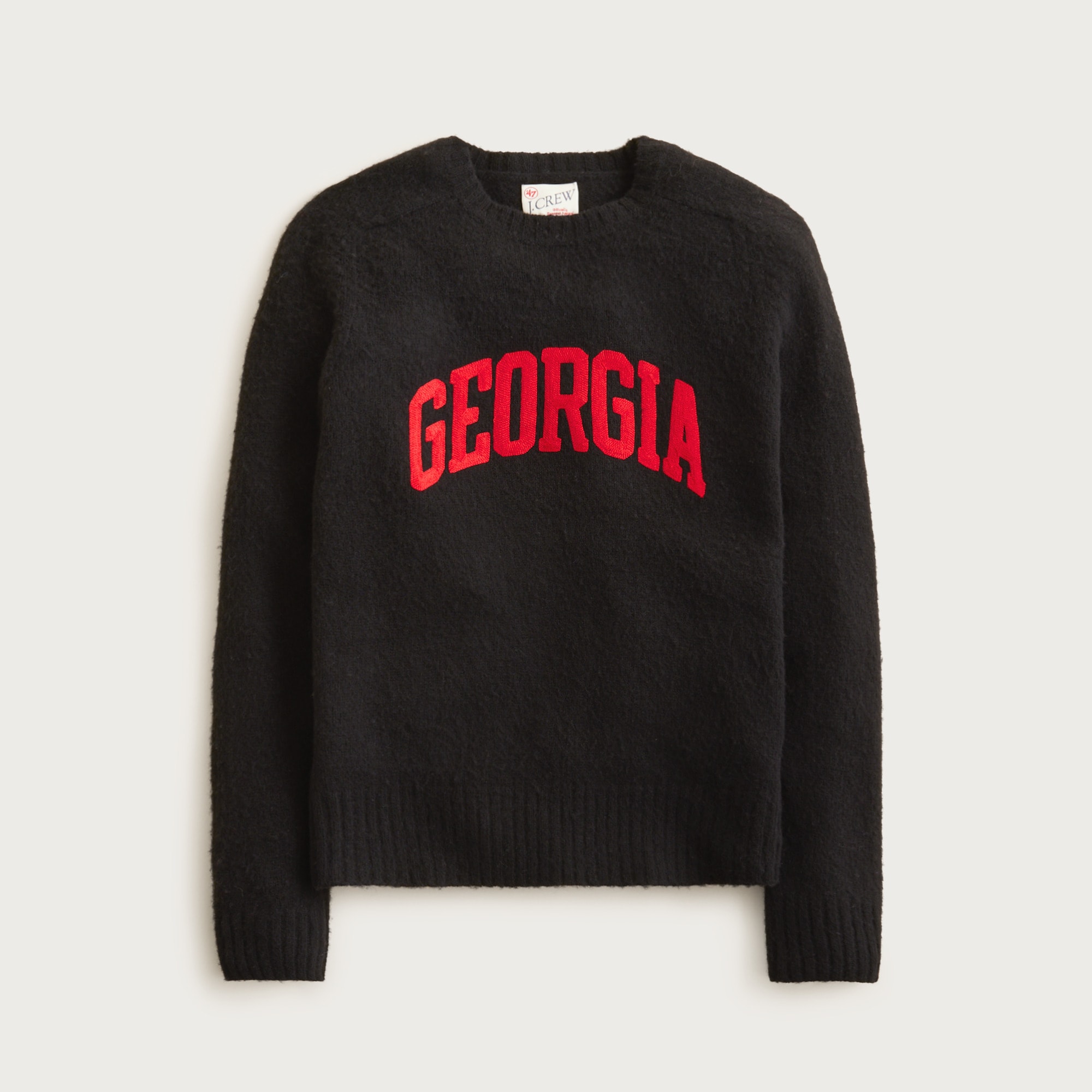'47 X J.Crew brushed wool Georgia sweater