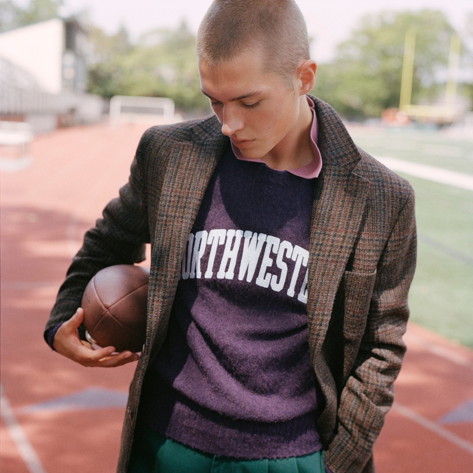 '47 X J.Crew brushed wool Northwestern sweater - image 2