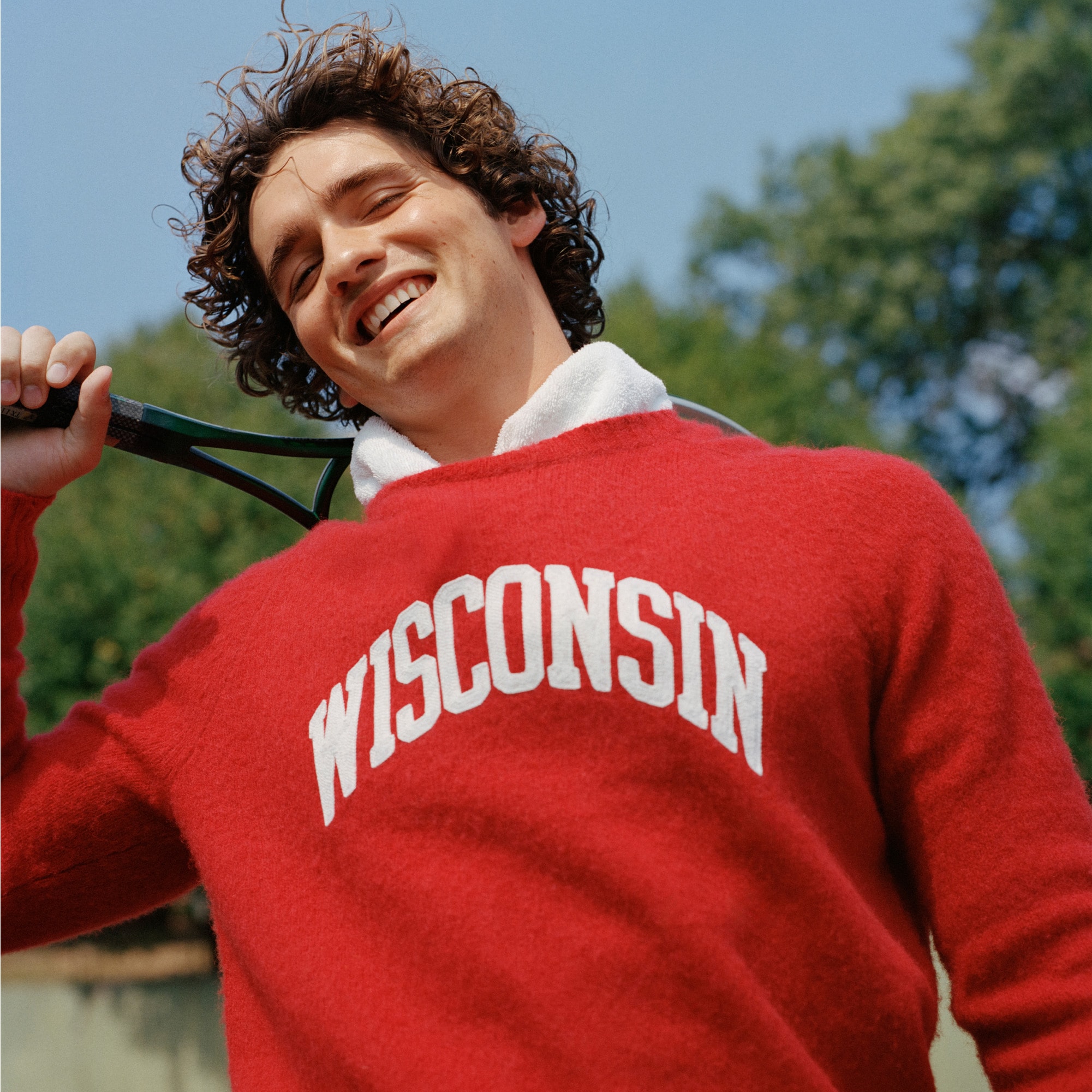 '47 X J.Crew brushed wool Wisconsin sweater - image 2