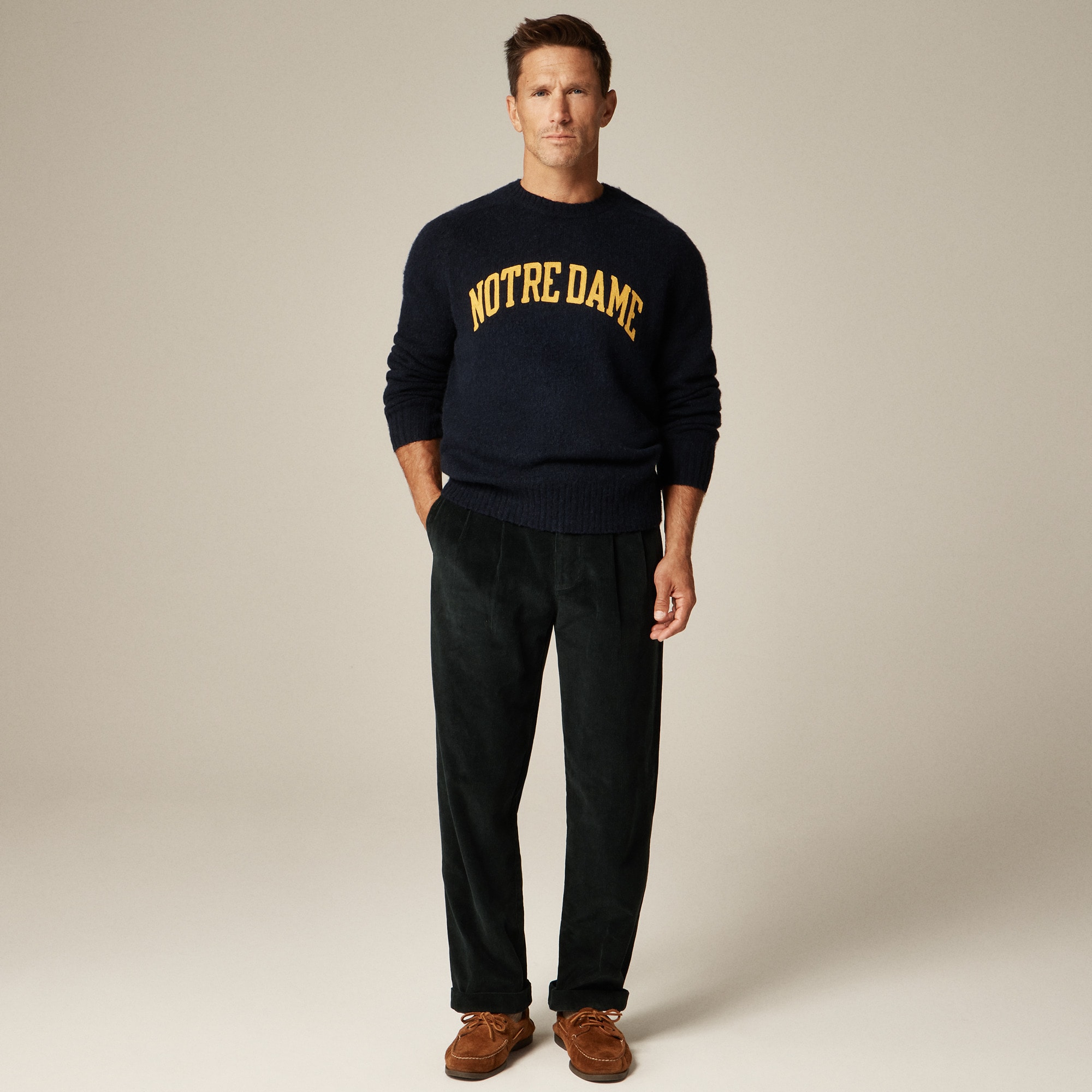 '47 X J.Crew brushed wool Notre Dame sweater - image 2