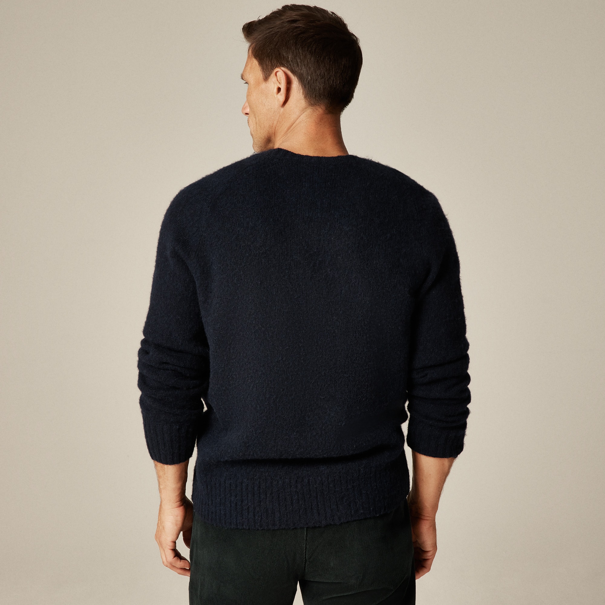 '47 X J.Crew brushed wool Notre Dame sweater