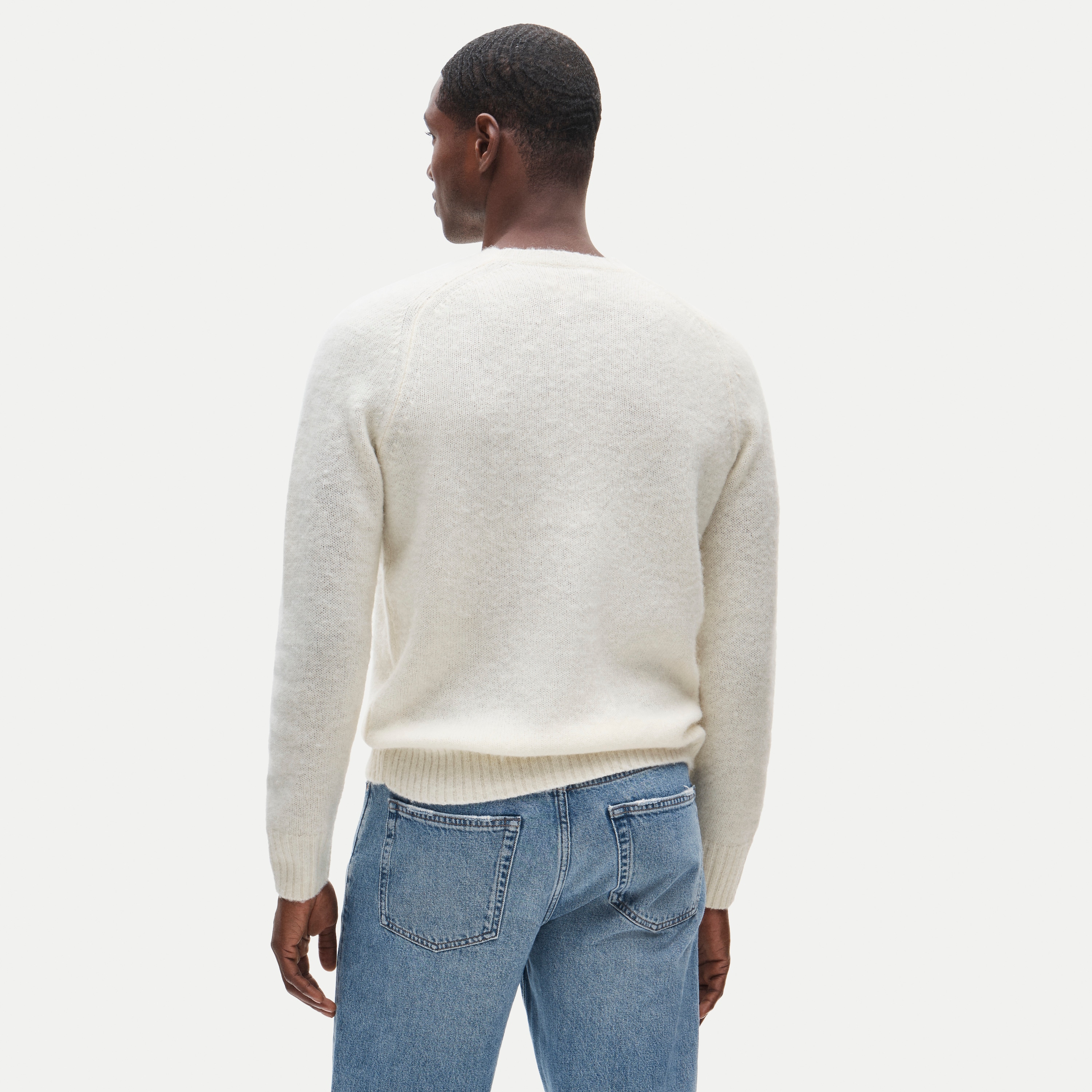 '47 x J.Crew brushed wool North Carolina sweater