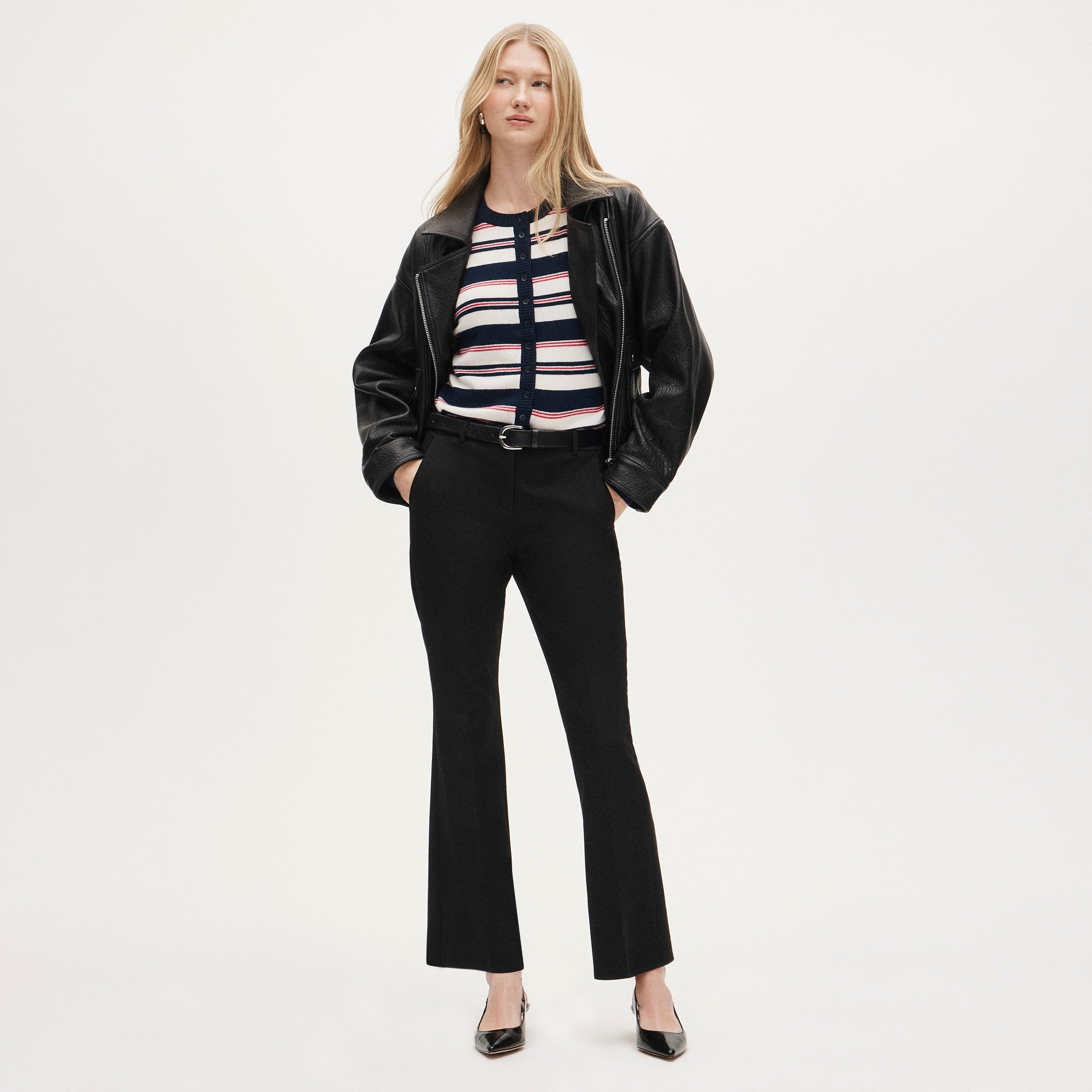 Petite Kaya pant in four-season stretch - Black