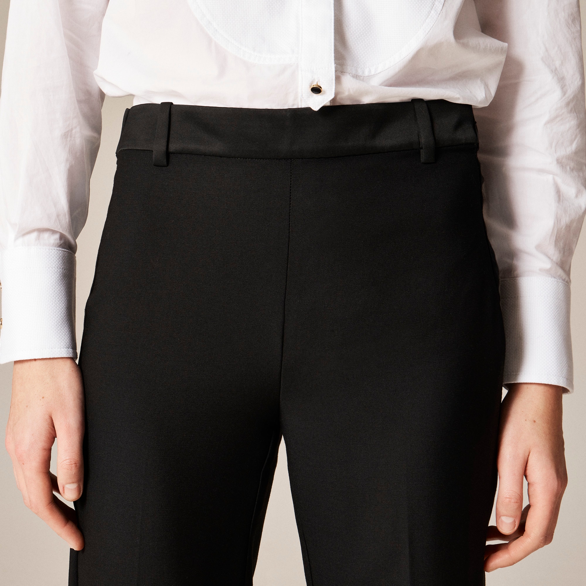 Stella pant in Italian tuxedo wool - image 4