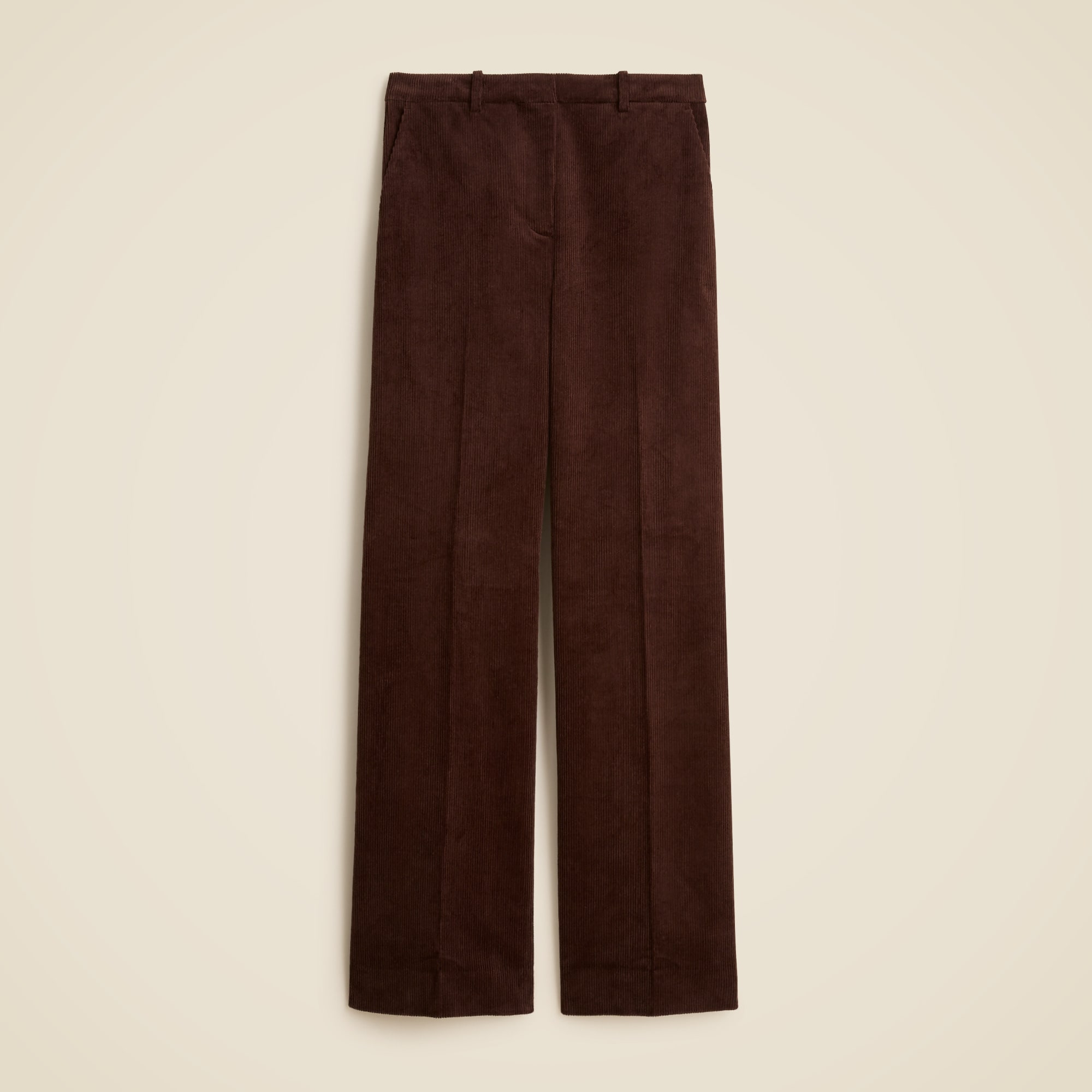 womens Wide-leg trouser in stretch corduroy