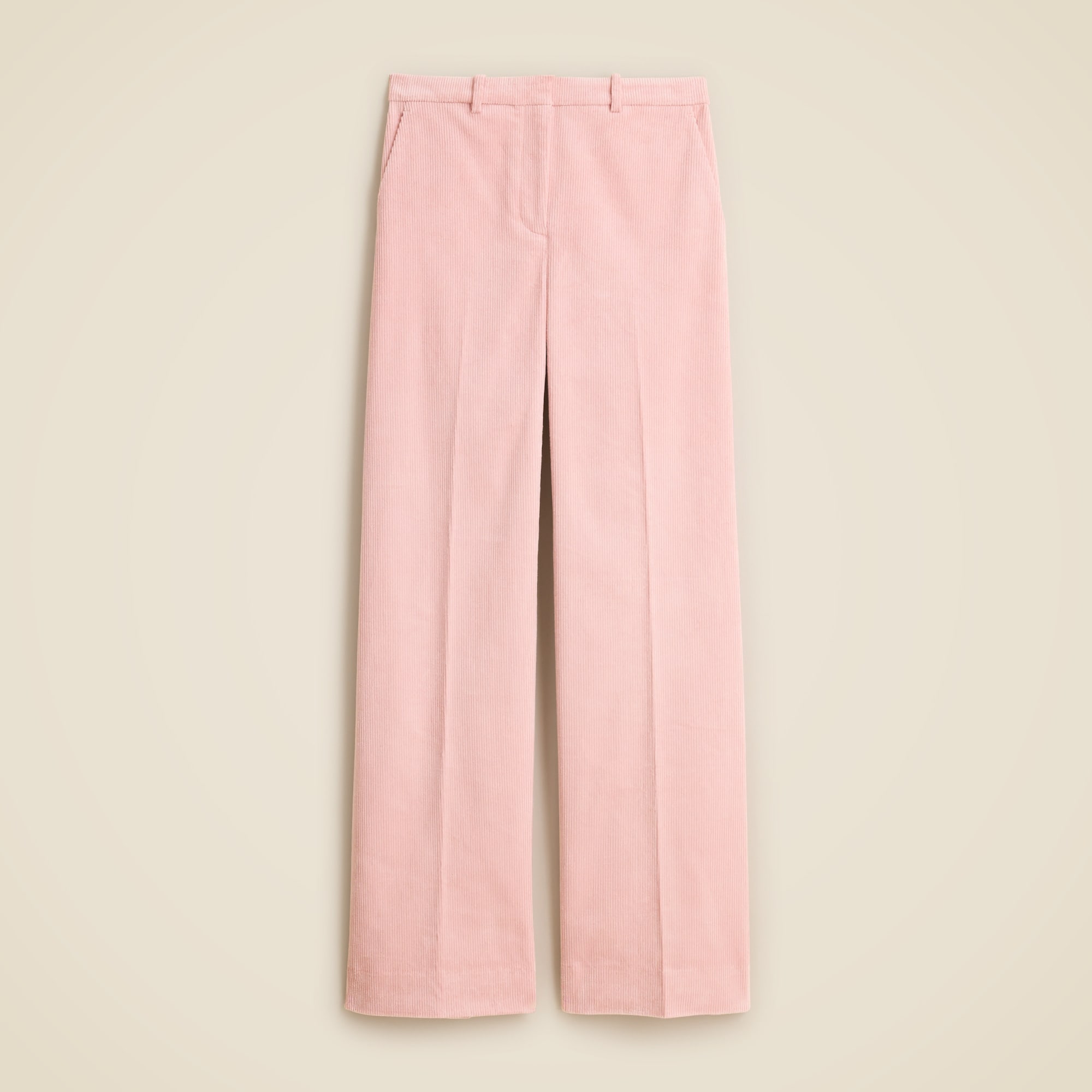 Wide-leg trouser in stretch corduroy