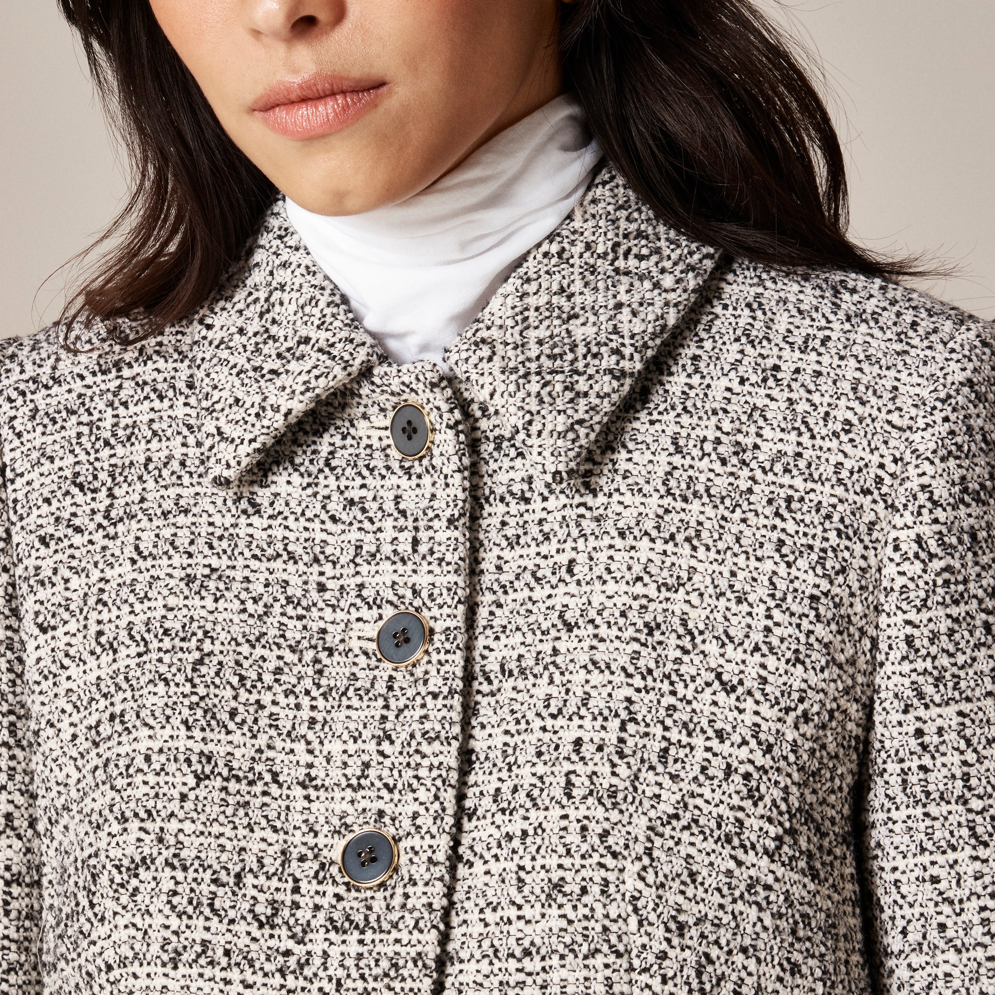 Lucie jacket in marled tweed - image 4