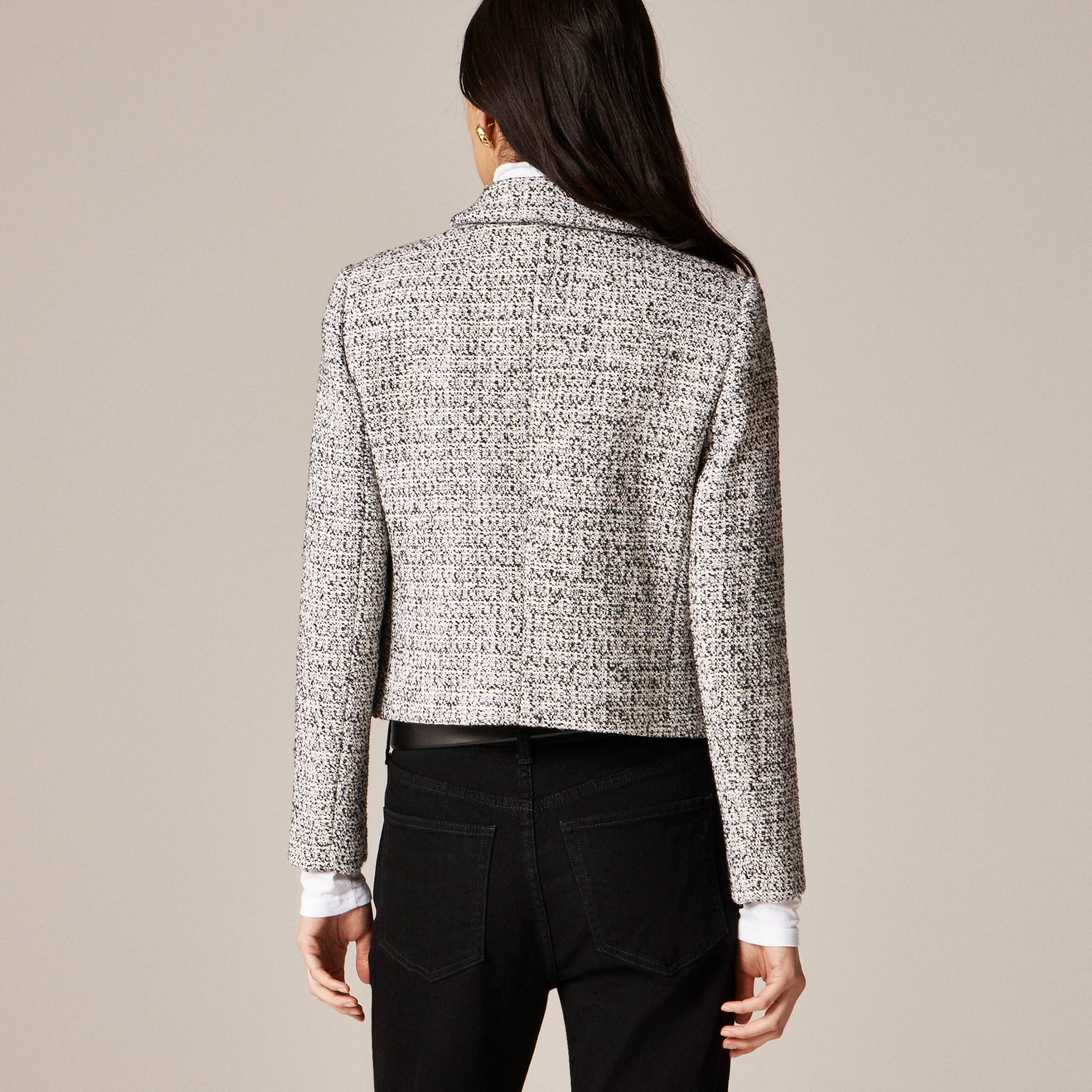 Lucie jacket in marled tweed - image 5