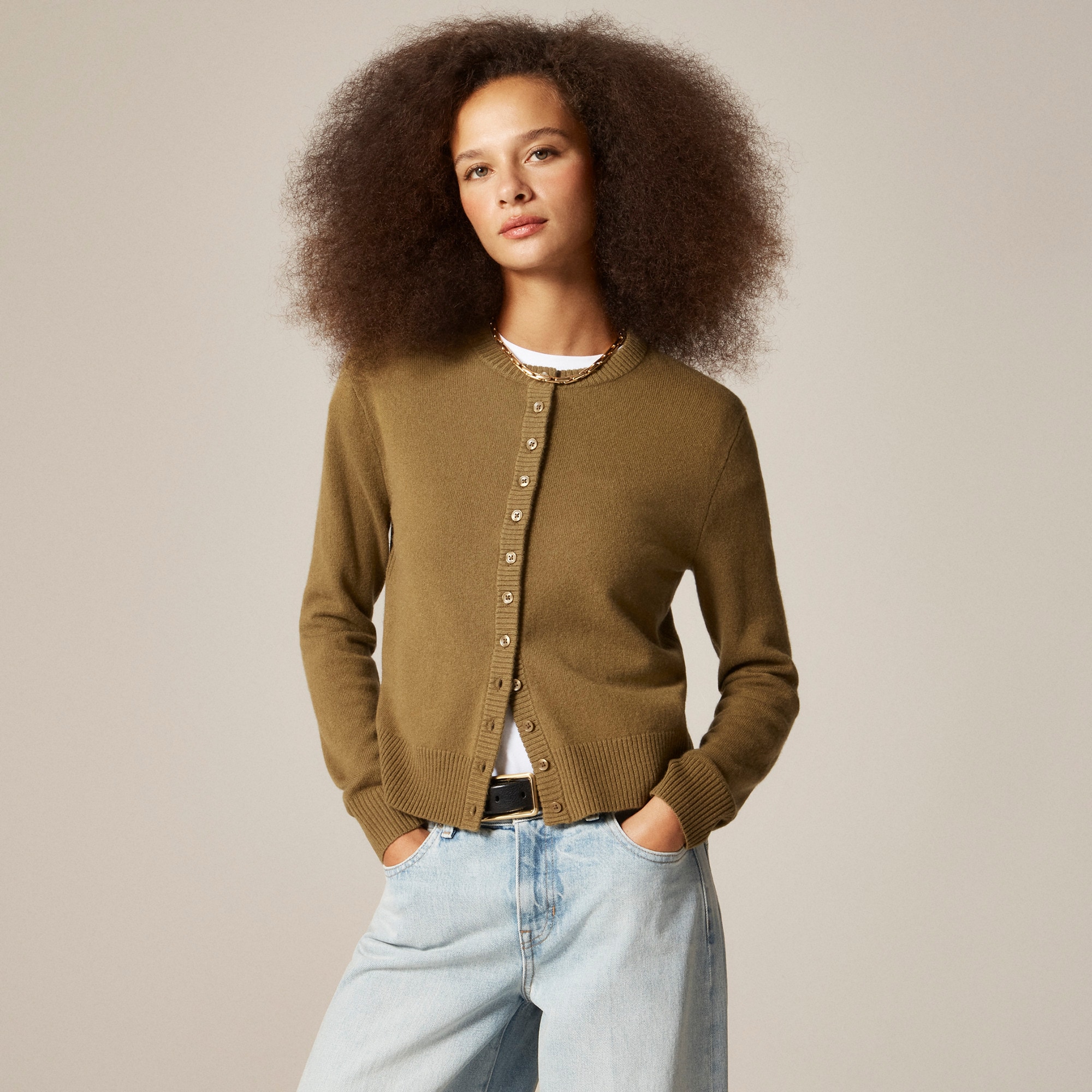 Perfect cashmere cardigan sweater