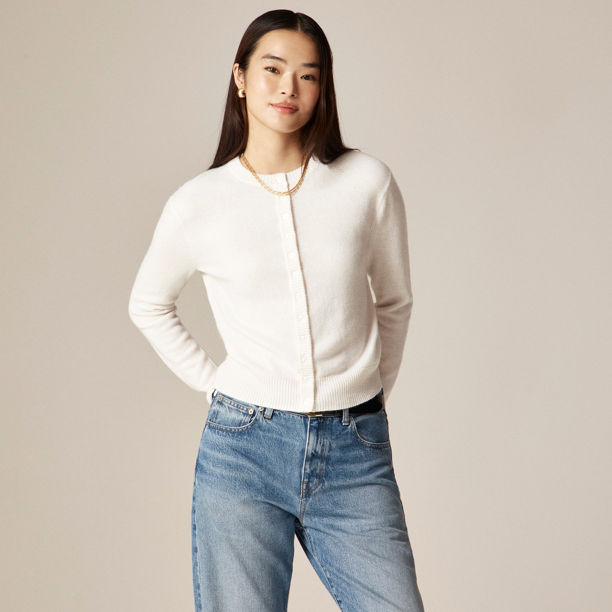 Perfect cashmere cardigan sweater