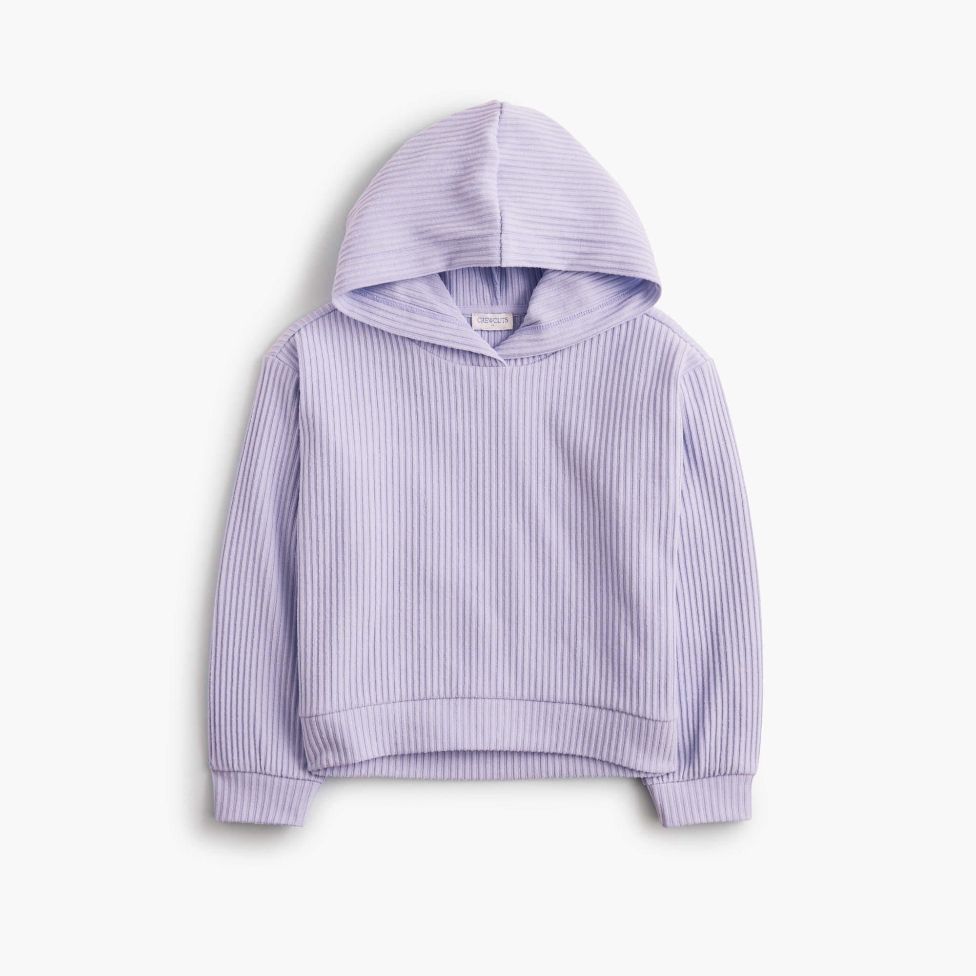  Girls' ribbed hoodie