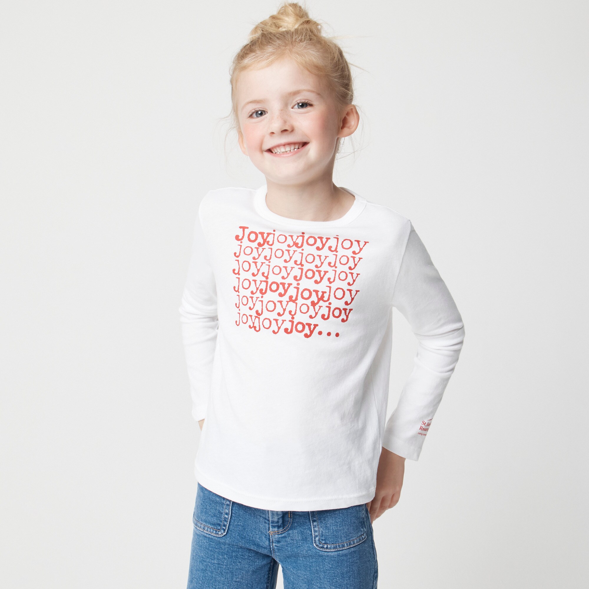  Kids' long-sleeve St. Jude Children's Research Hospital&reg; graphic tee