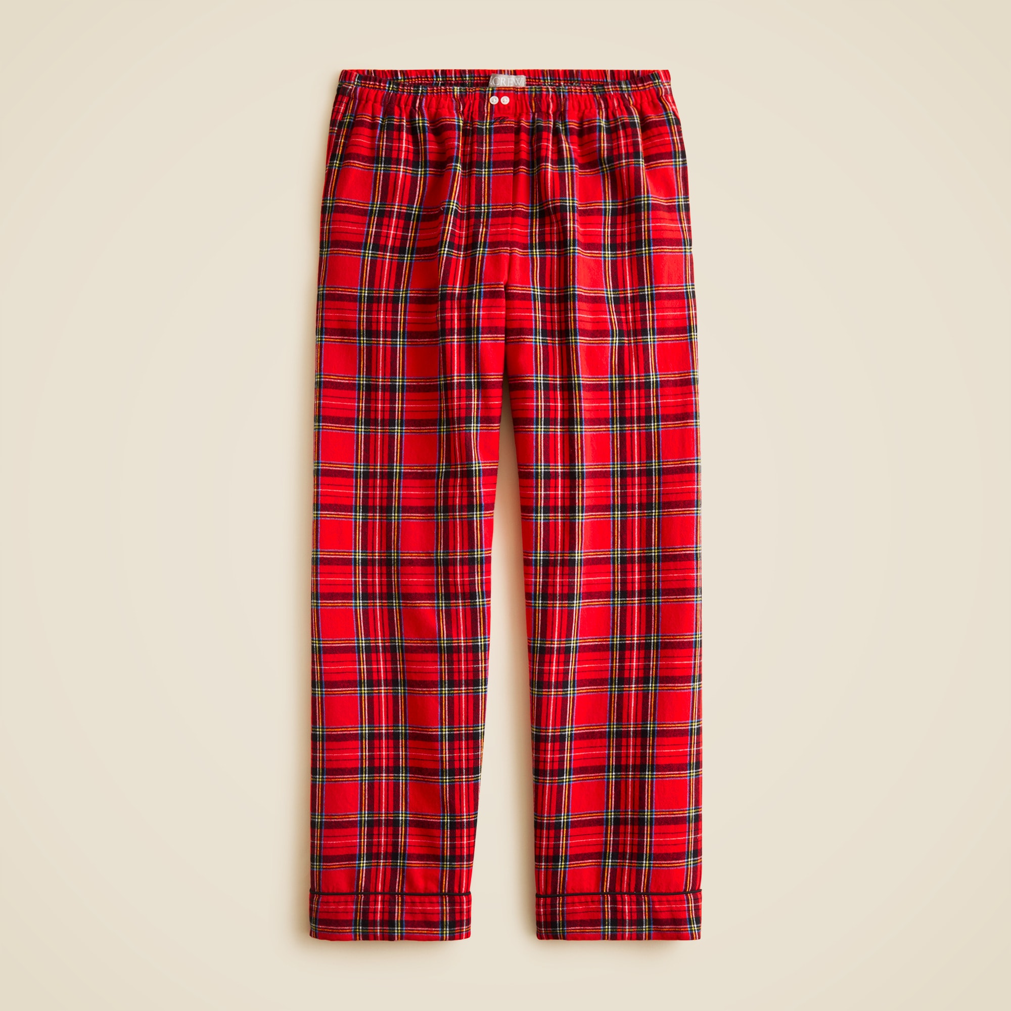 Flannel pajama pant in Good Tidings plaid