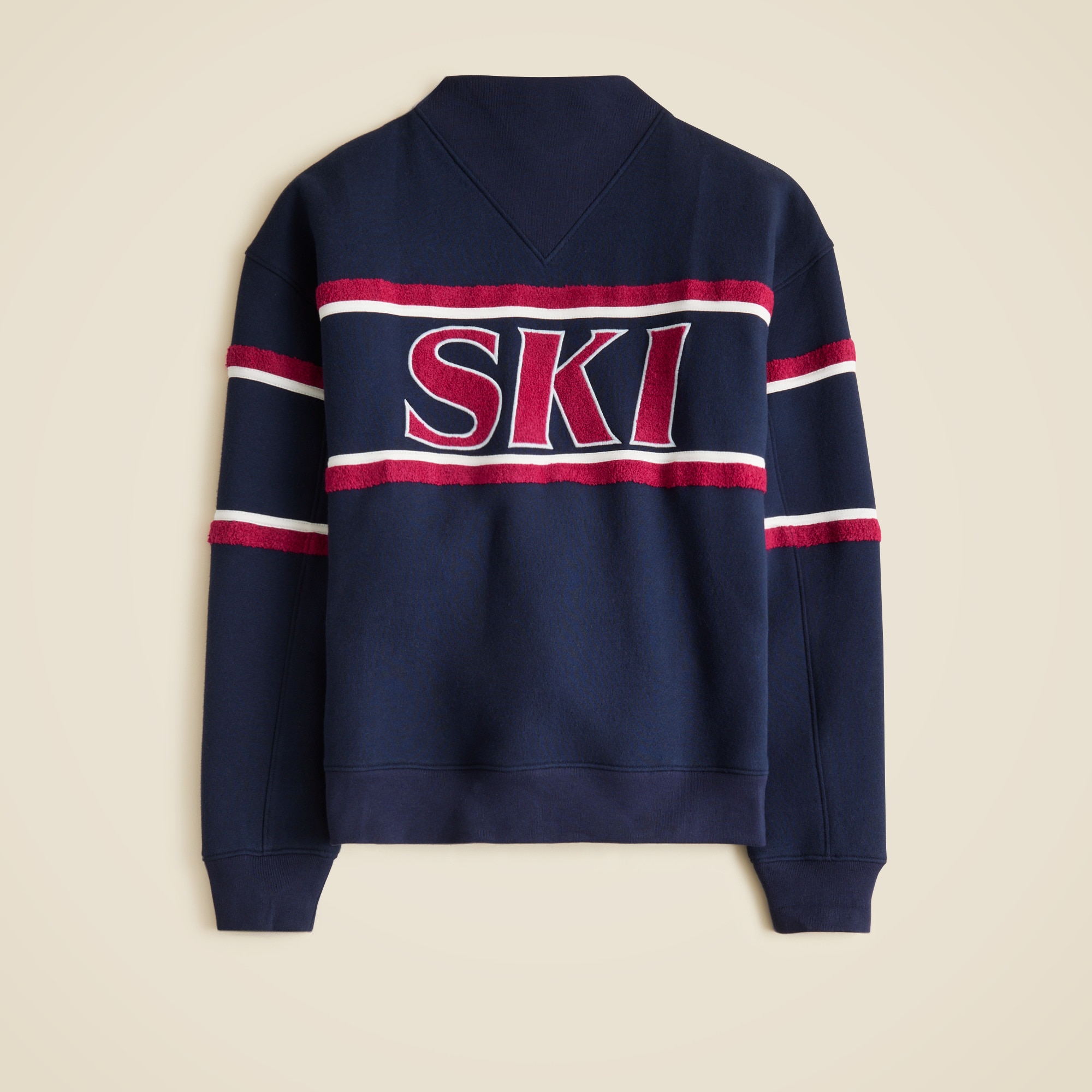  Heritage fleece "Ski" graphic sweatshirt