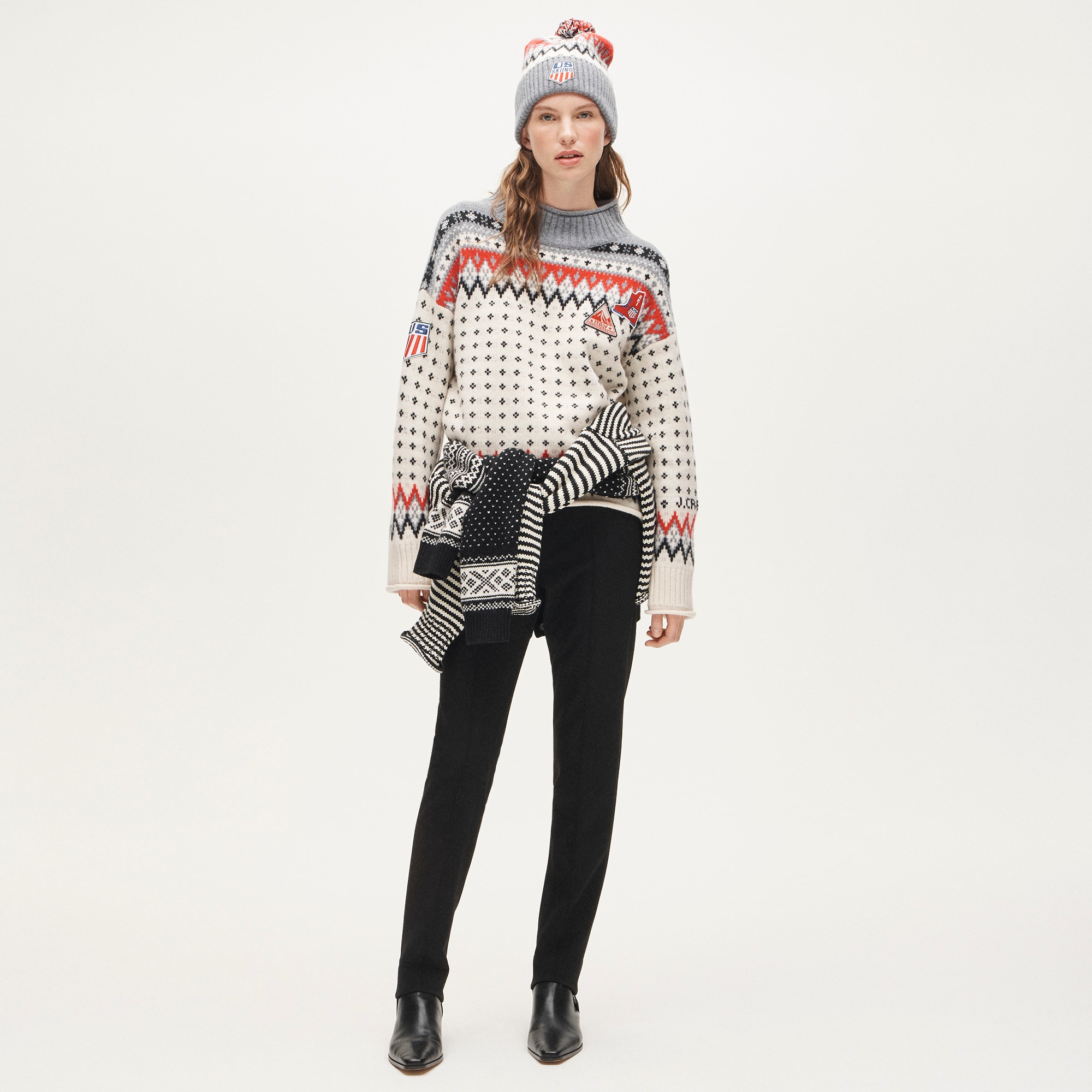 U.S. Ski & Snowboard by J.Crew Fair Isle Rollneck™ sweater in vintage wool