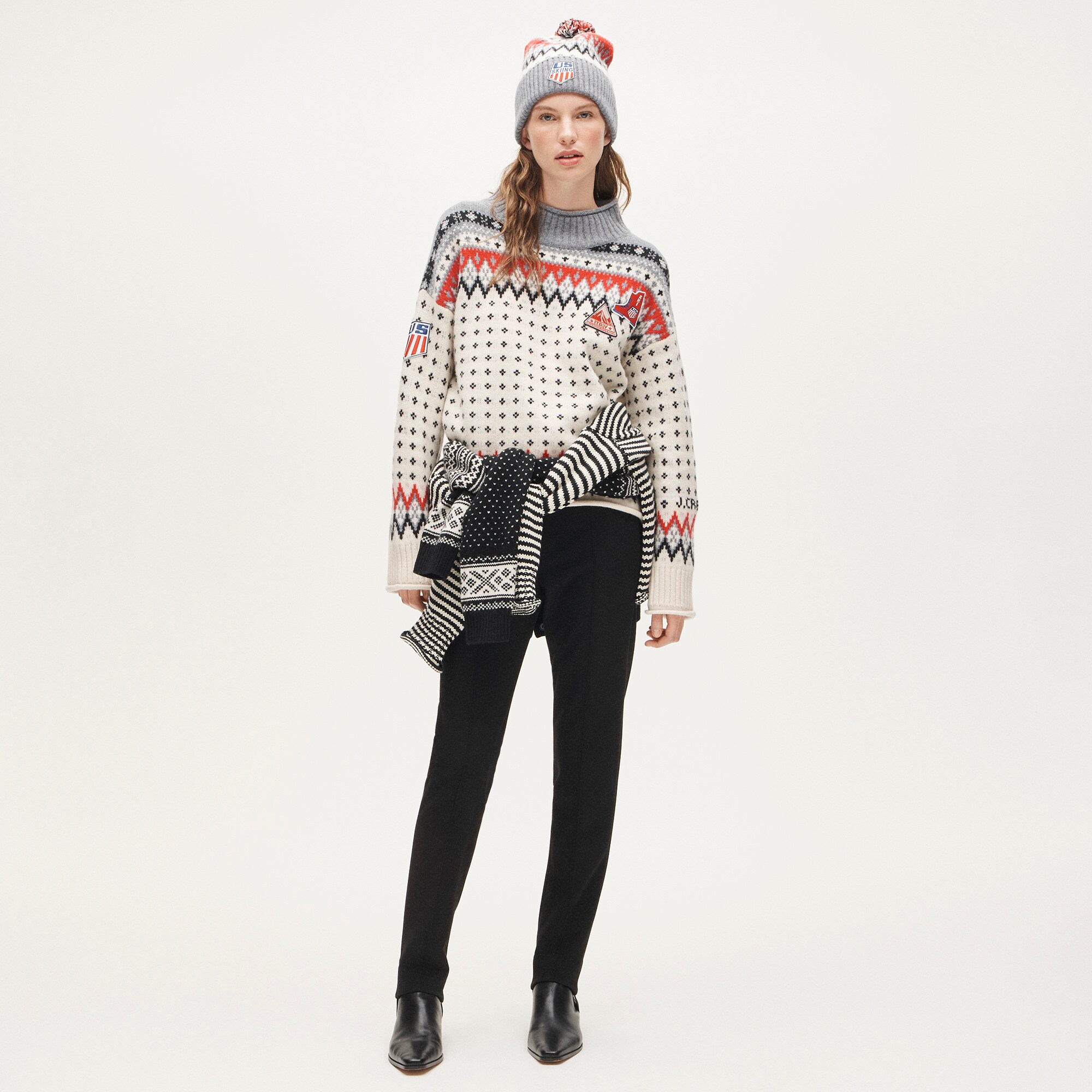 U.S. Ski & Snowboard by J.Crew Fair Isle Rollneck™ sweater in vintage wool