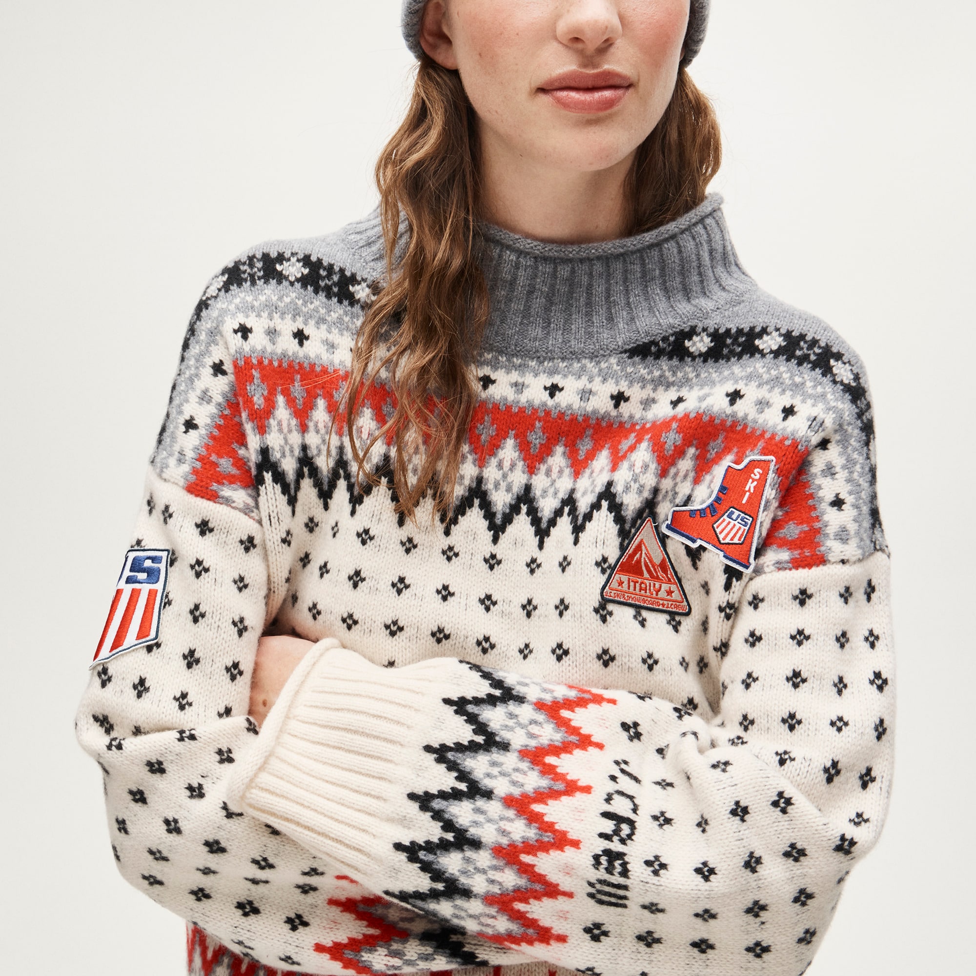 U.S. Ski & Snowboard by J.Crew Fair Isle Rollneck™ sweater in vintage wool