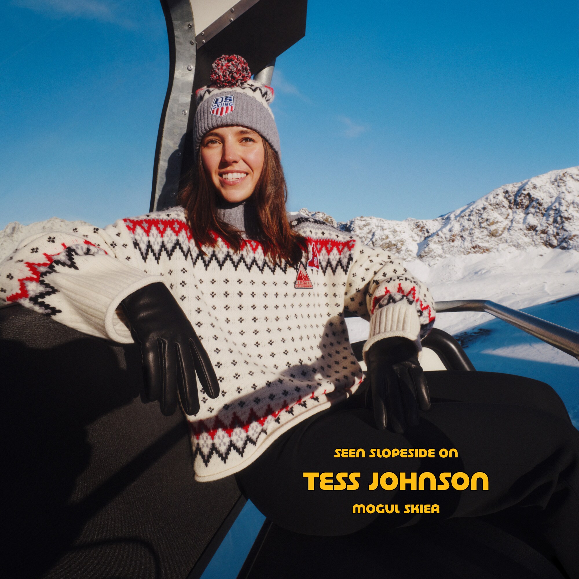 U.S. Ski & Snowboard by J.Crew Fair Isle Rollneck™ sweater in vintage wool
