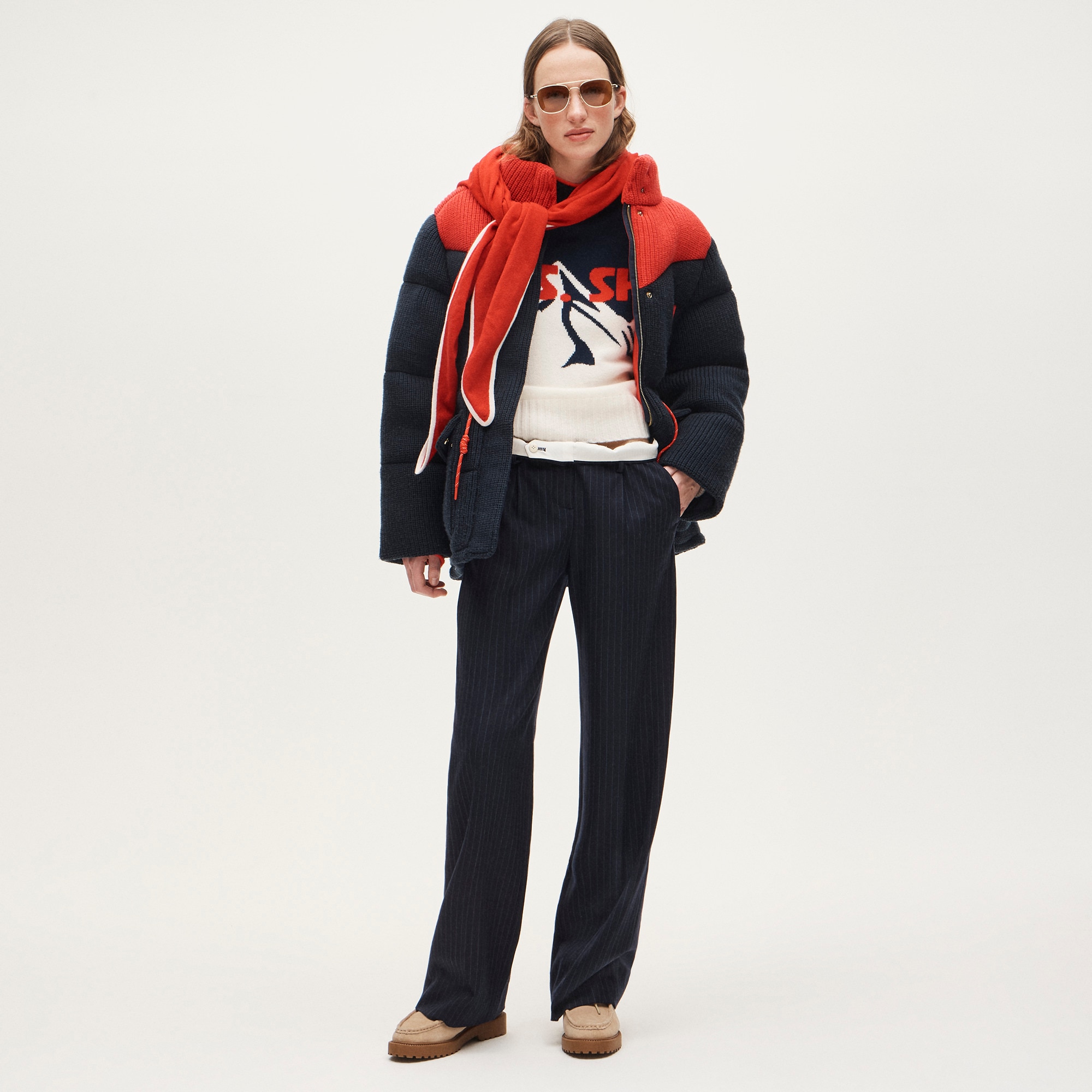 U.S. Ski & Snowboard by J.Crew graphic Rollneck™ sweater in vintage wool