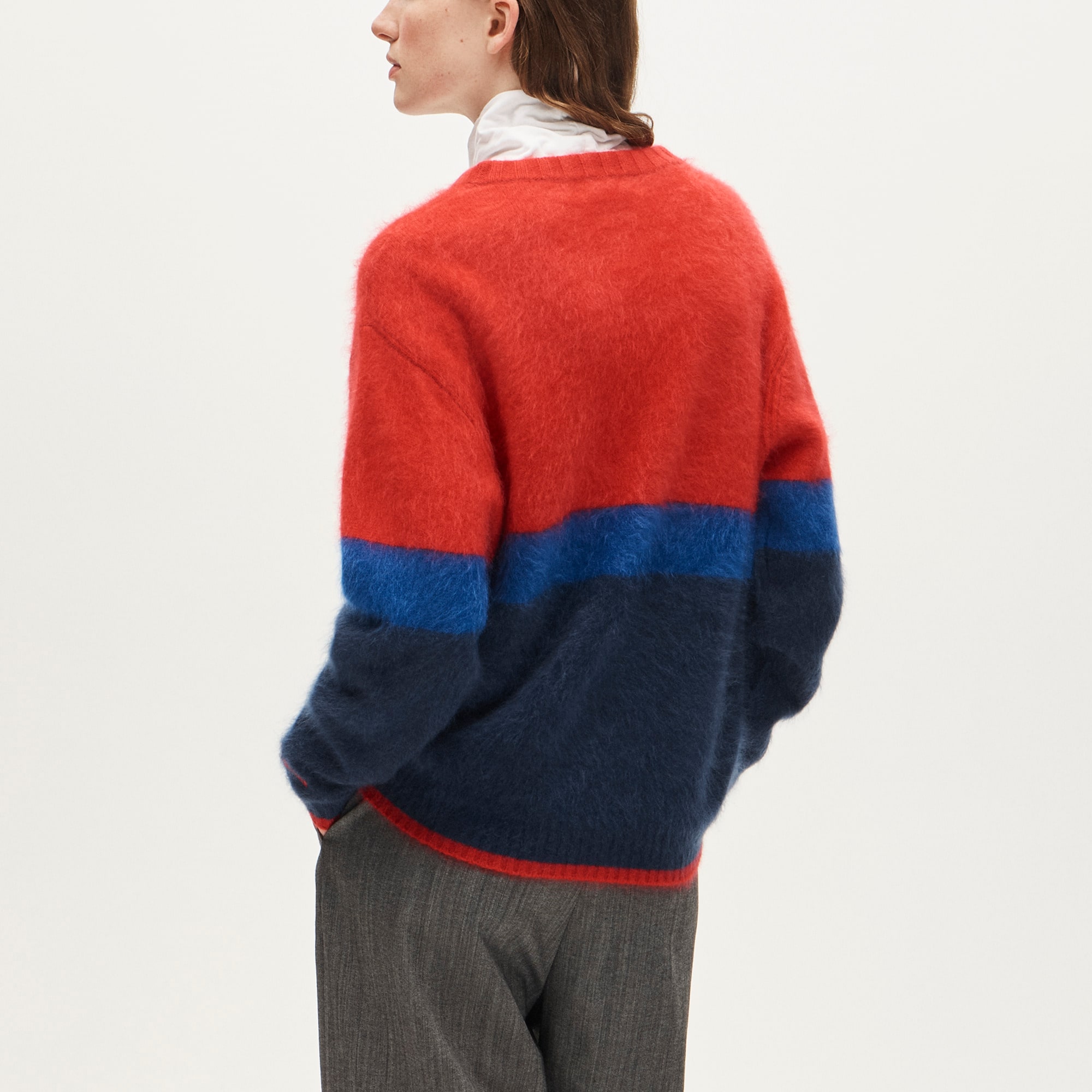 U.S. Ski & Snowboard by J.Crew graphic crewneck sweater in brushed cashmere