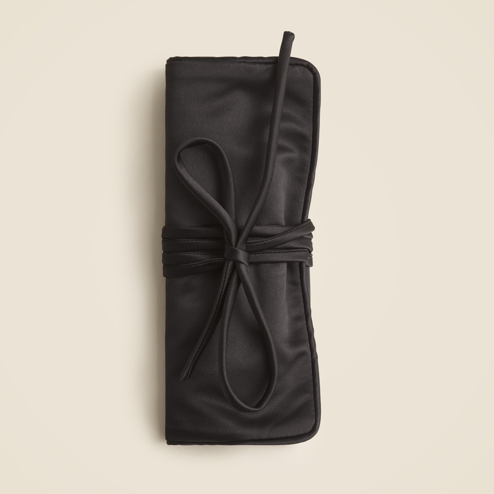 Satin jewelry roll