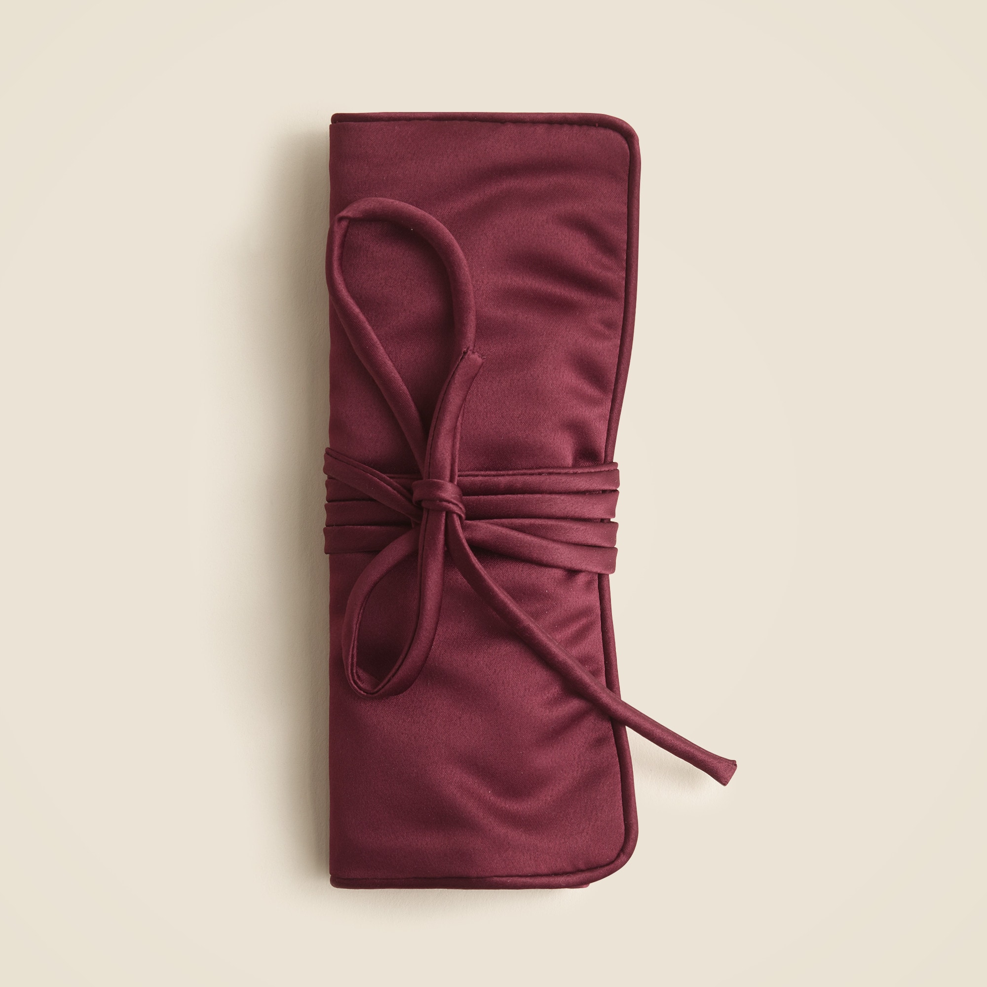 Satin jewelry roll 51$
