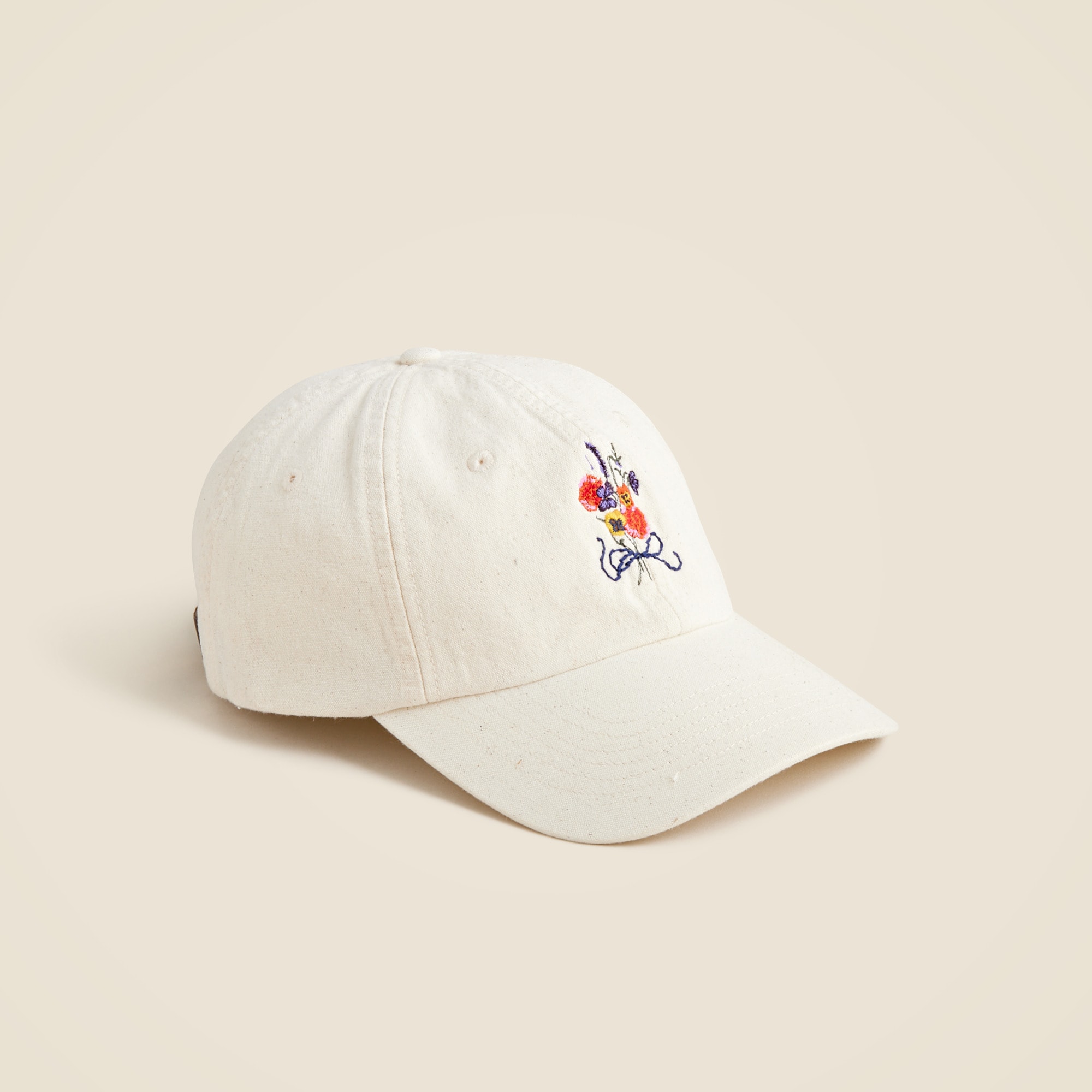  Laura Chautin X J.Crew &quot;The Flowers&quot; baseball cap