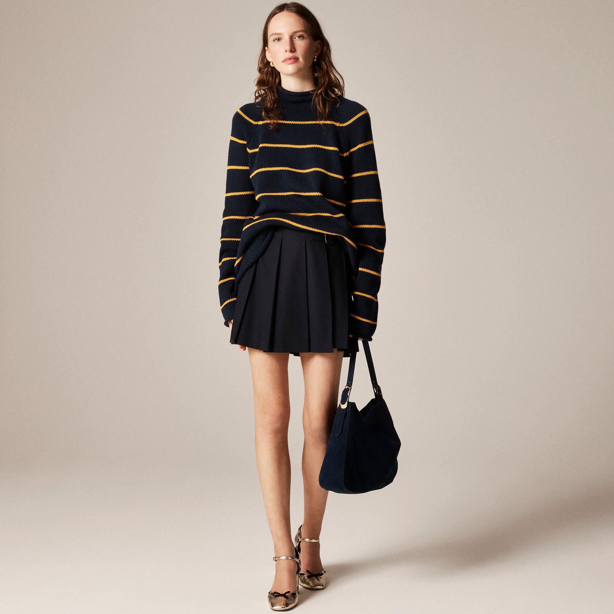 womens 1988 Rollneck&trade; sweater in stripe