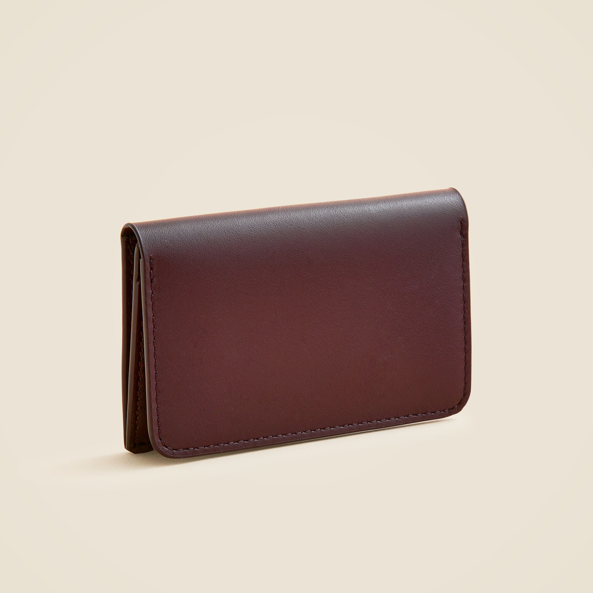 mens Leather billfold cardholder