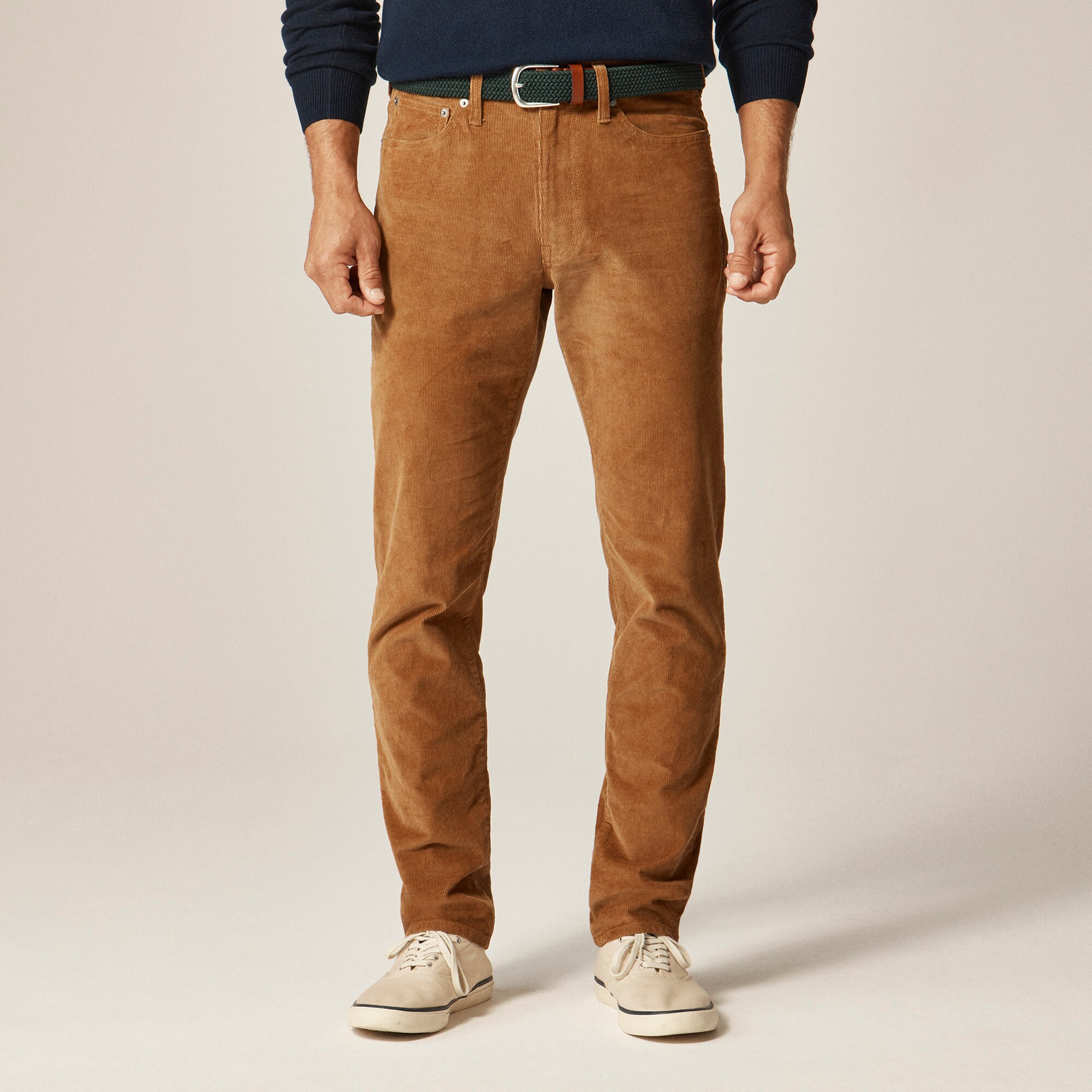 1040 Athletic Tapered-fit Five-pocket Stretch Corduroy Pant For