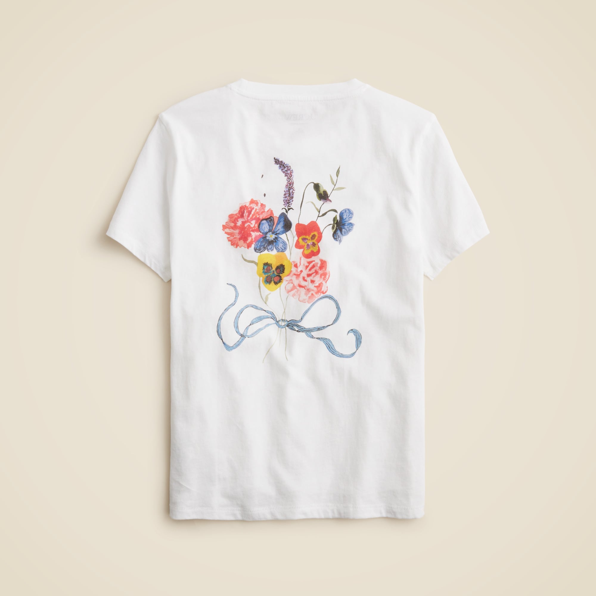 Laura Chautin X J.Crew "The Flowers" Pride graphic T-shirt