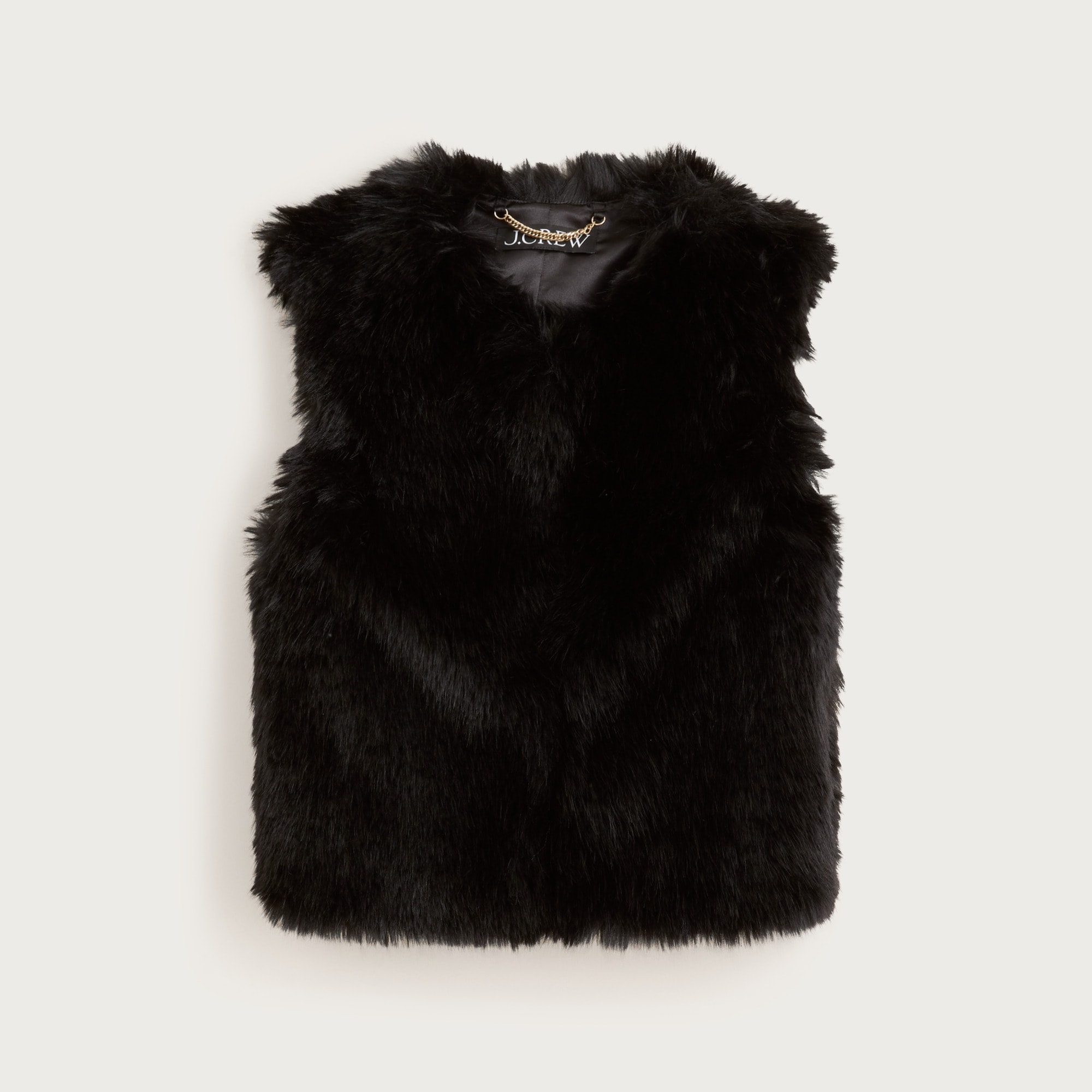Faux-fur vest