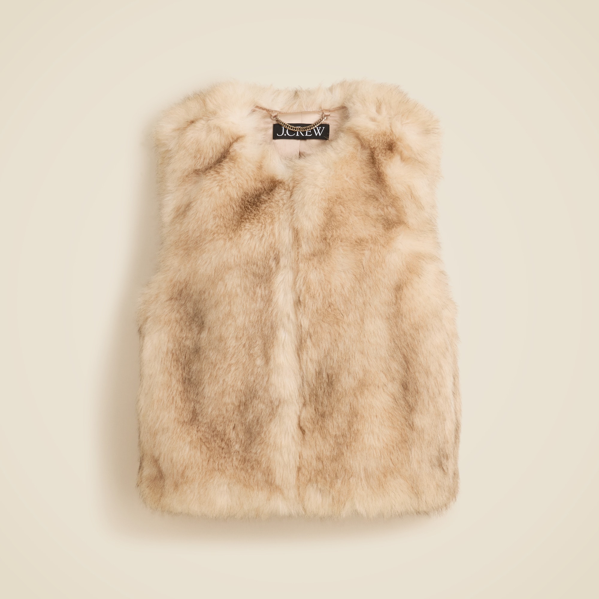 Faux-fur vest
