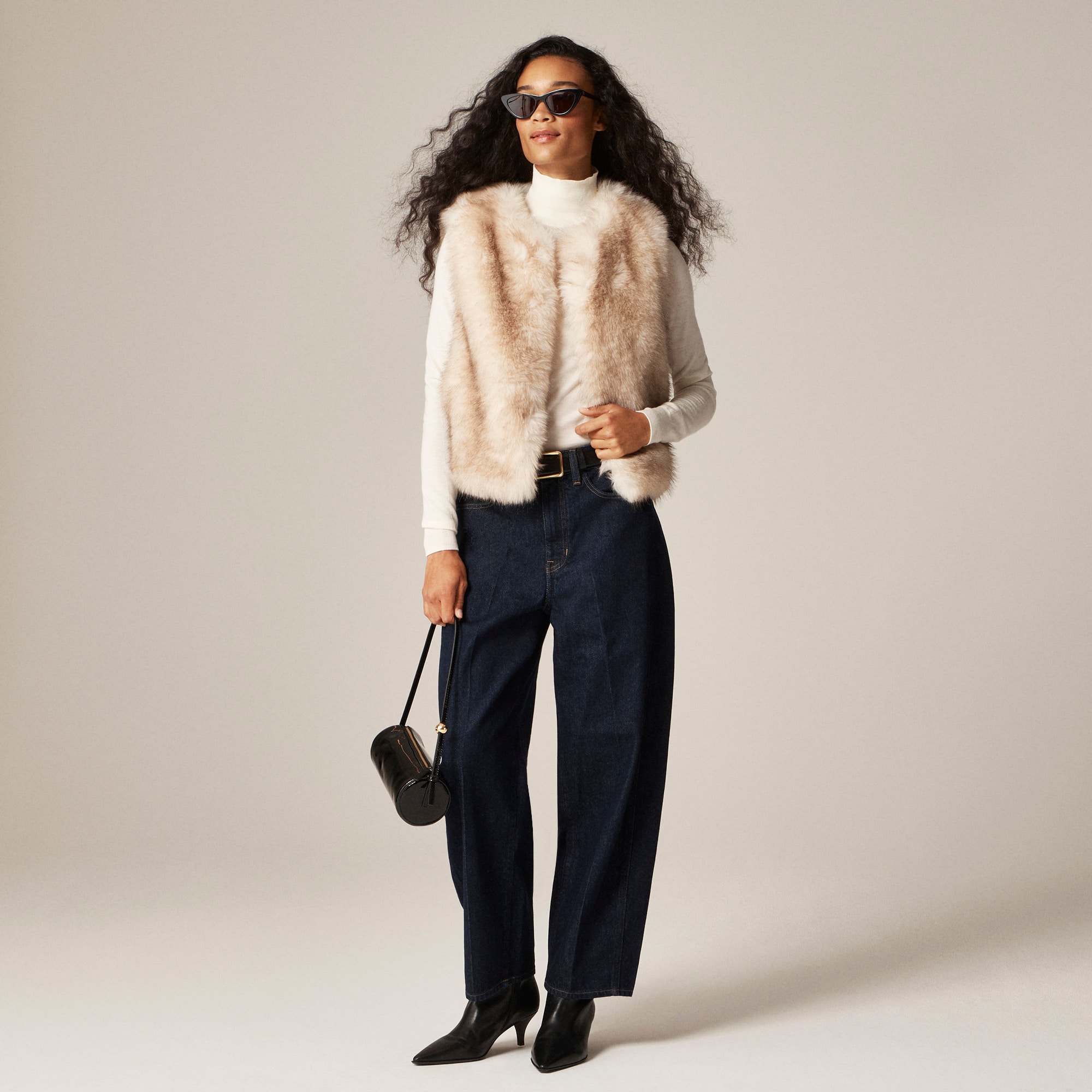 Faux-fur Vest For Women | J.Crew
