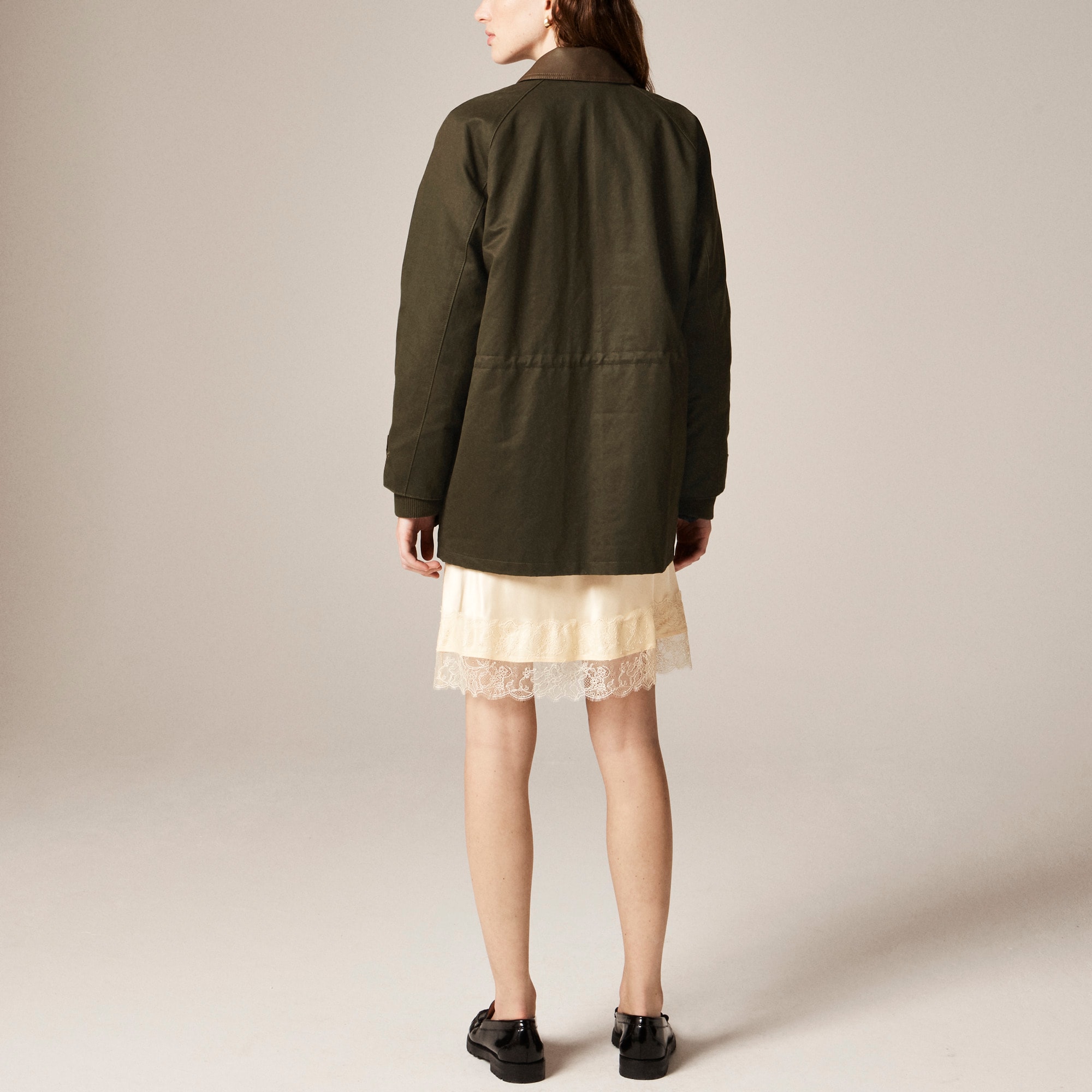 Broken-in Barn Jacket™ with faux-leather collar