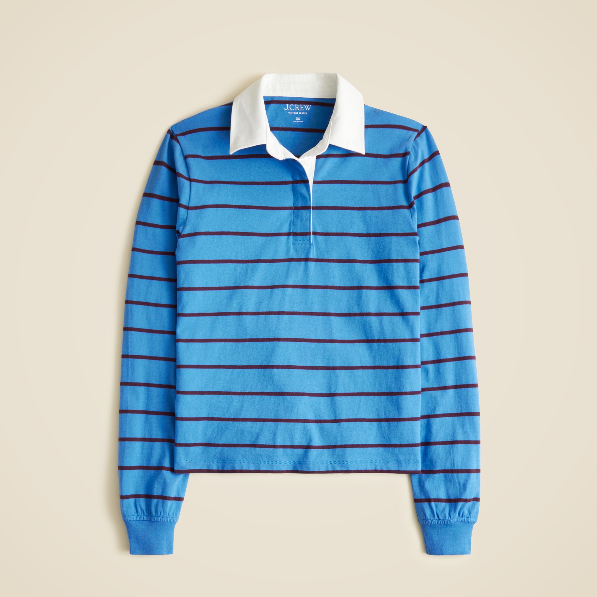  Vintage jersey rugby T-shirt in stripe