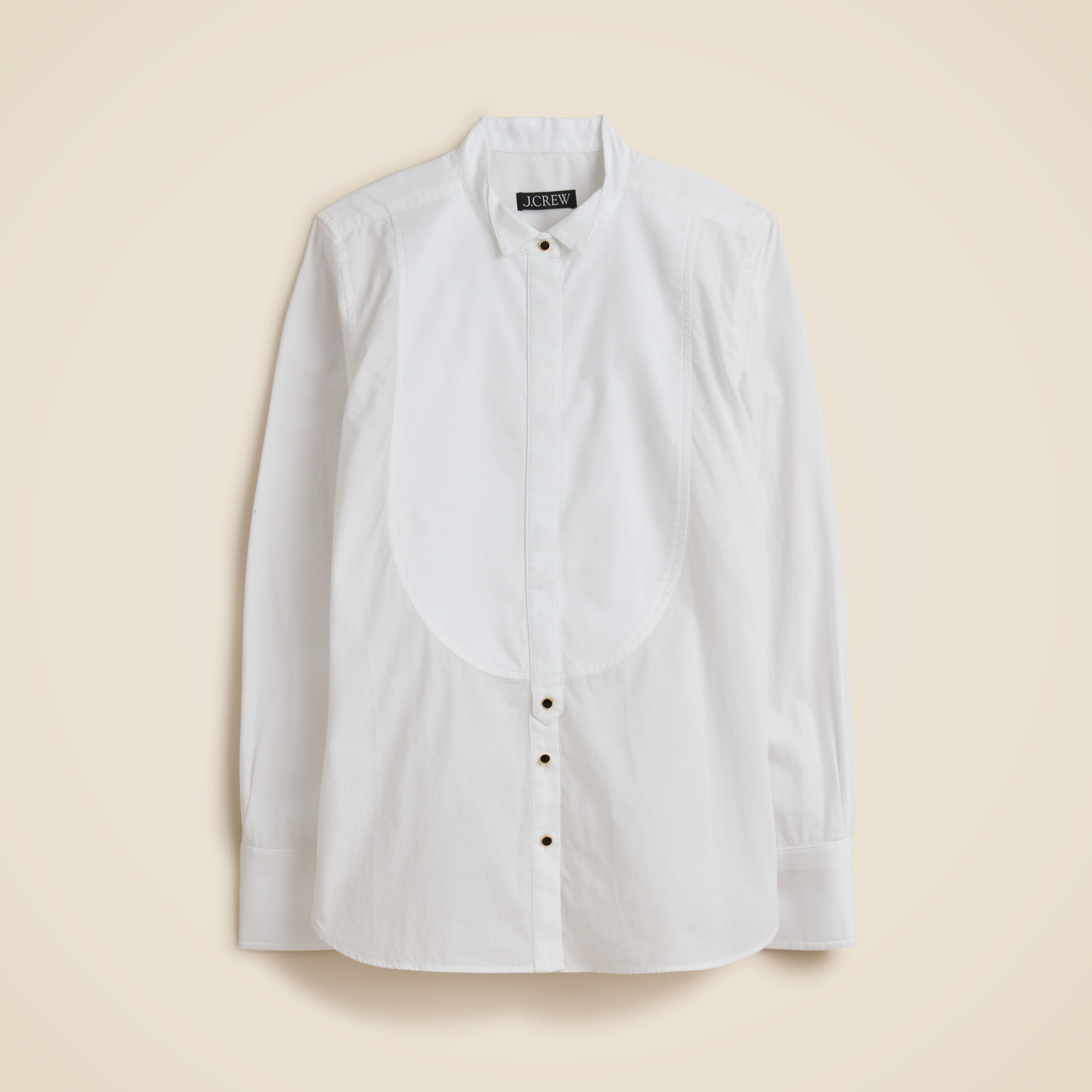  Jules tuxedo shirt in cotton poplin