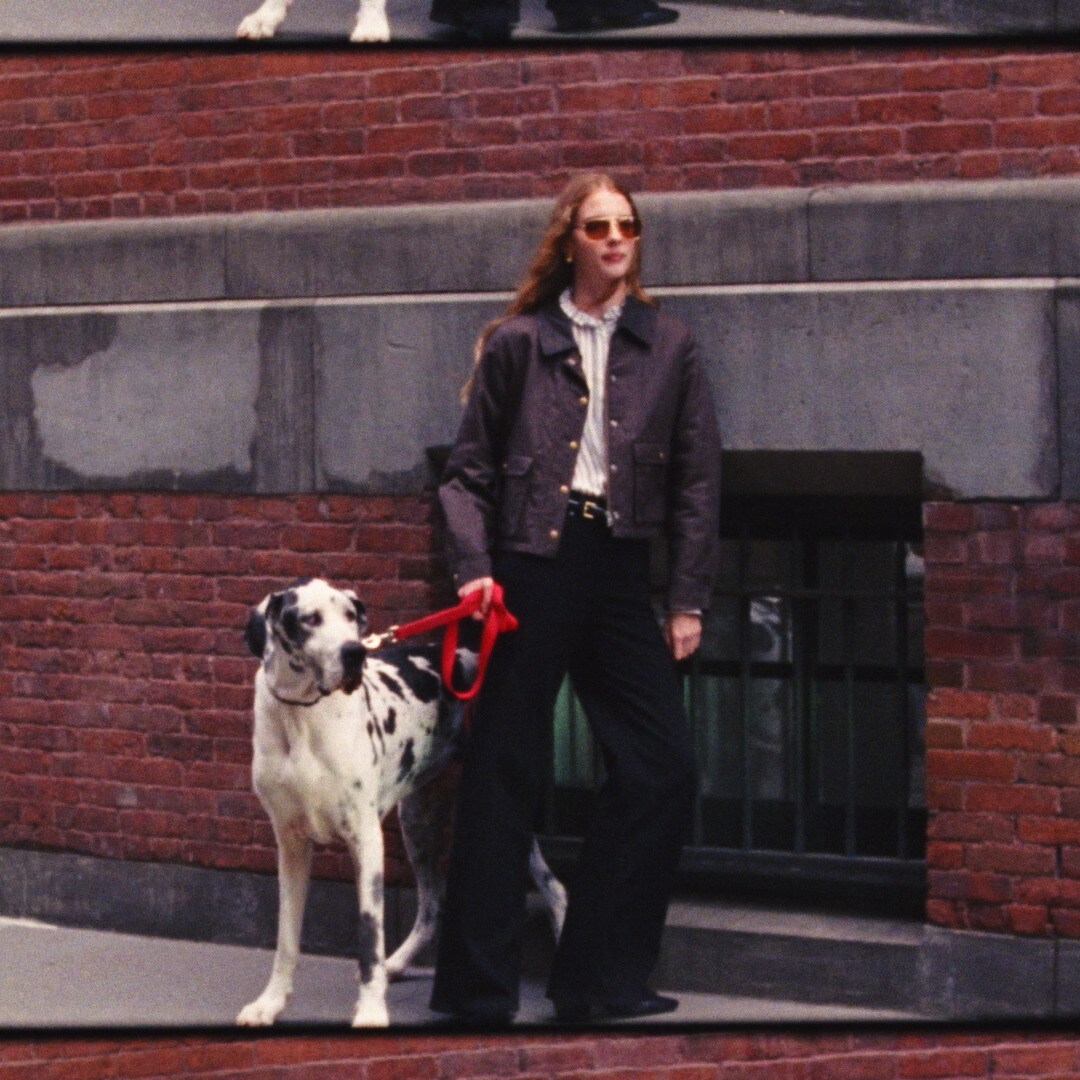 Jules ruffle-collar shirt in striped crepe de chine