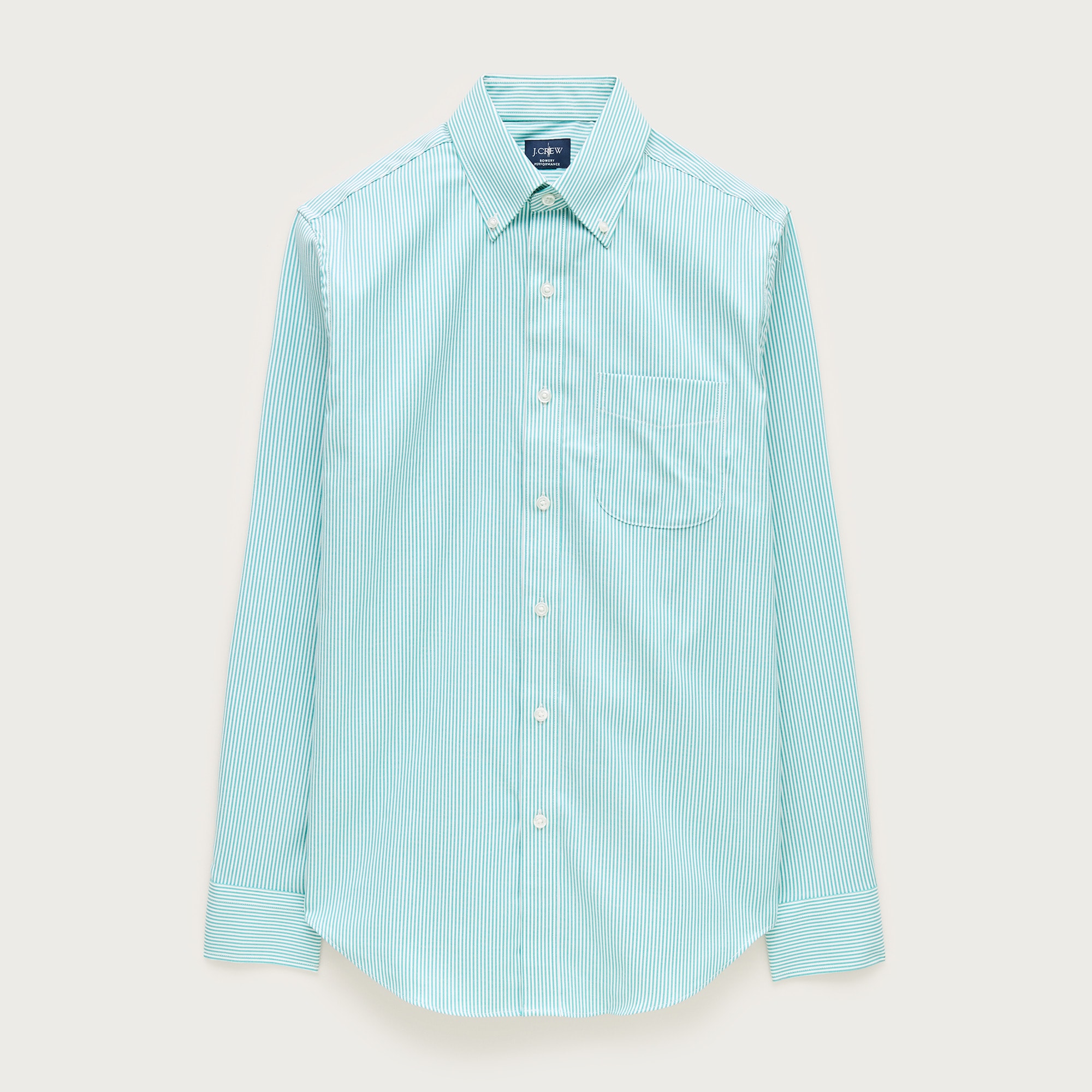 Bowery performance stretch oxford shirt with button-down collar