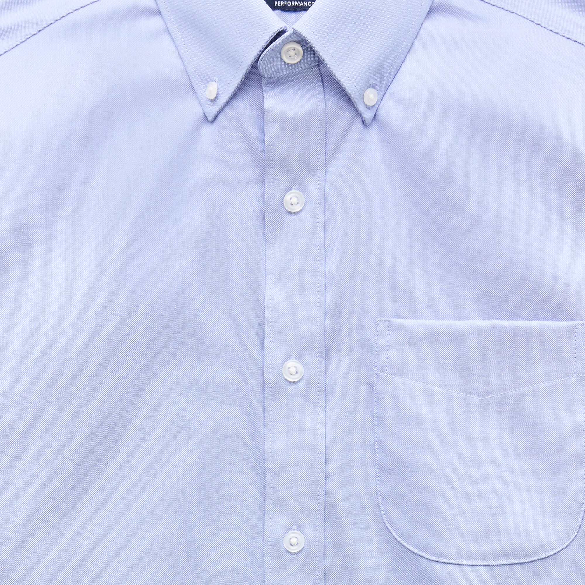 Bowery performance stretch oxford shirt with button-down collar