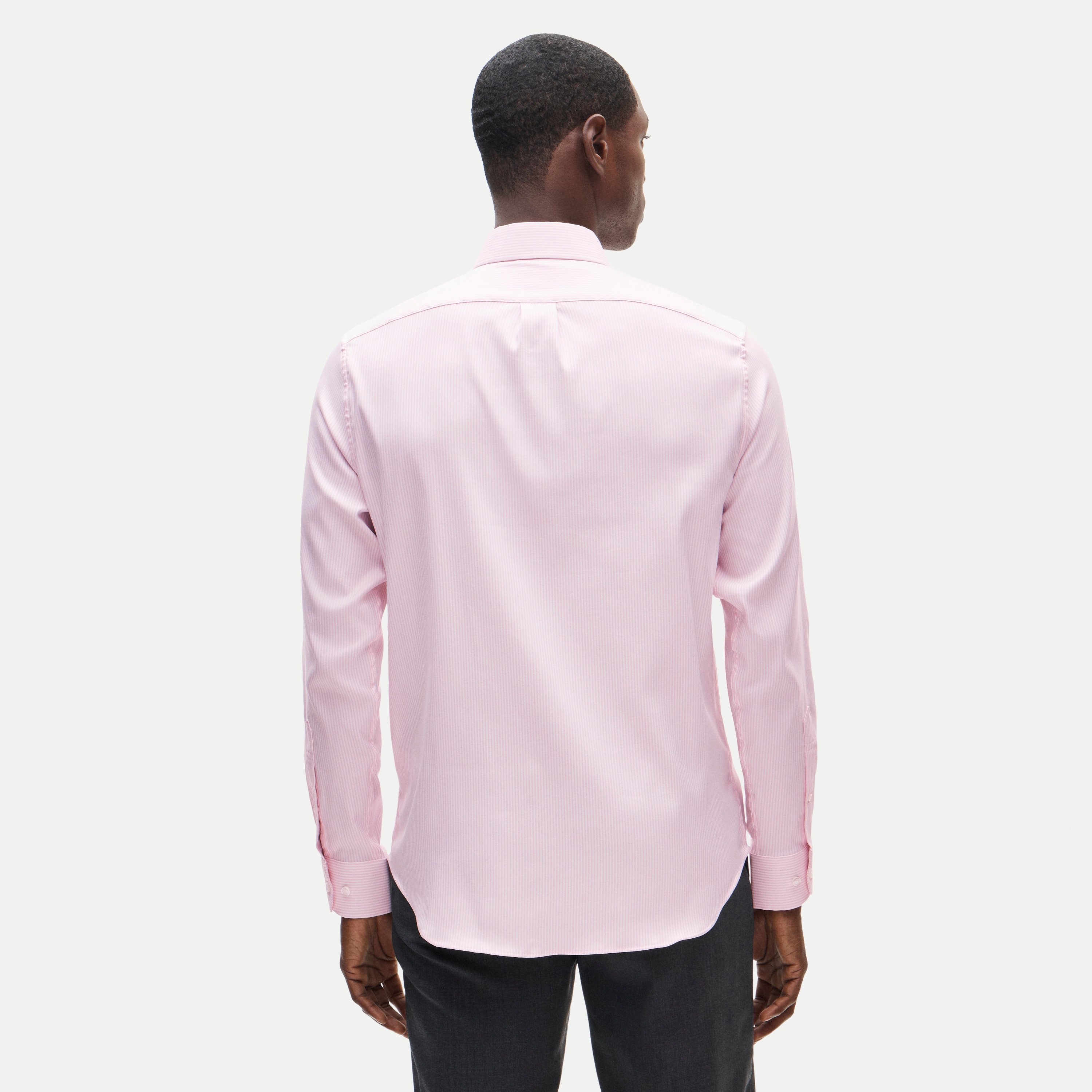 Bowery performance stretch oxford shirt with button-down collar