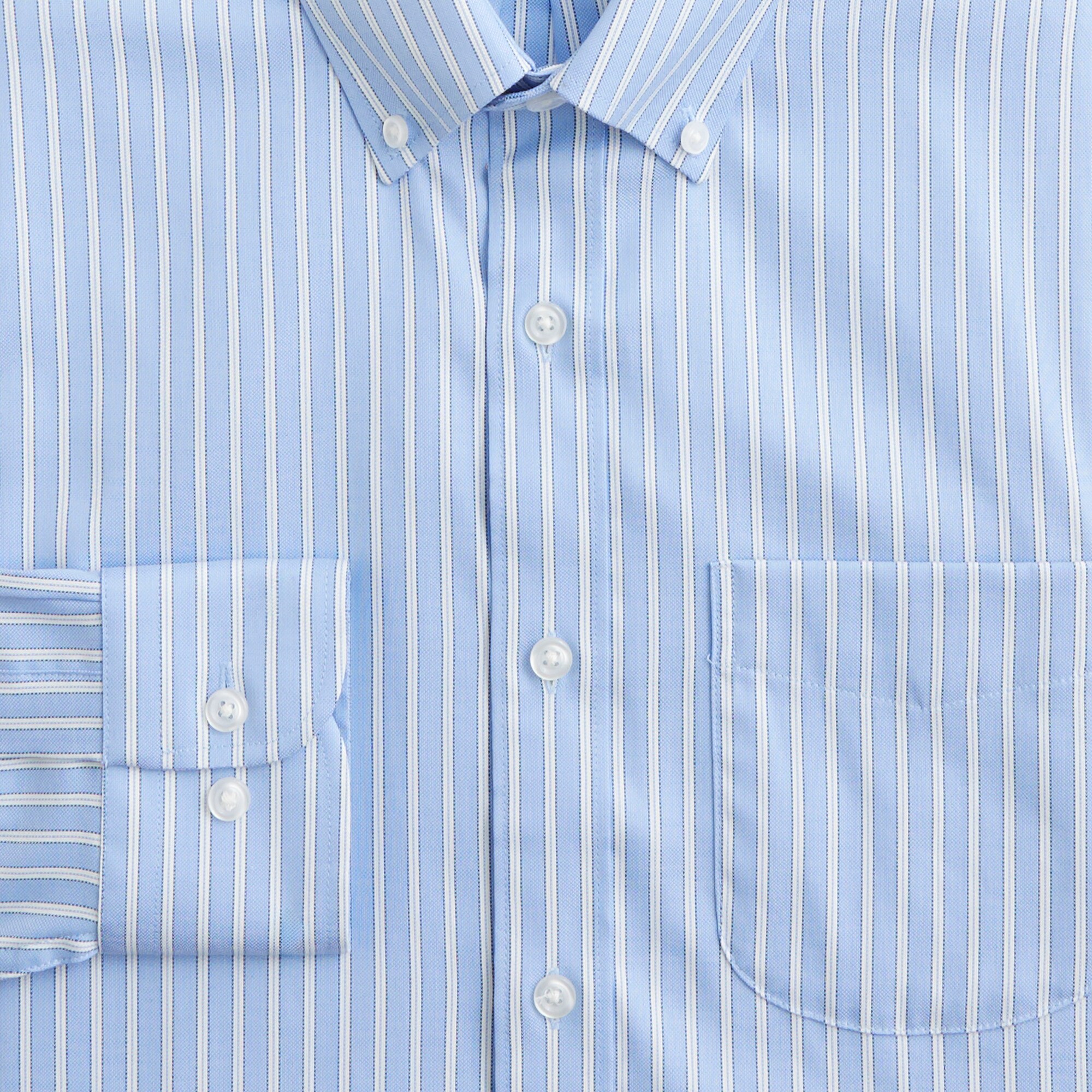Bowery performance stretch oxford shirt with button-down collar