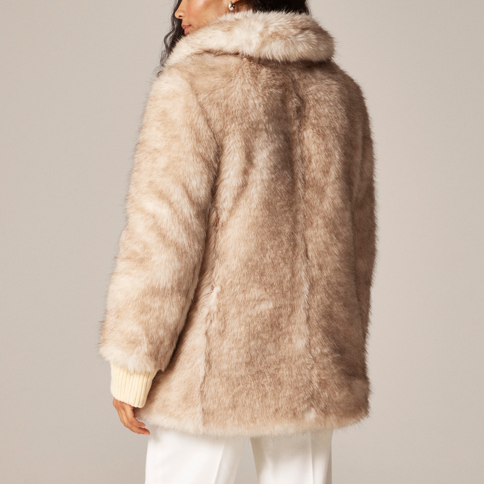 Faux-fur Coat For Women | J.Crew