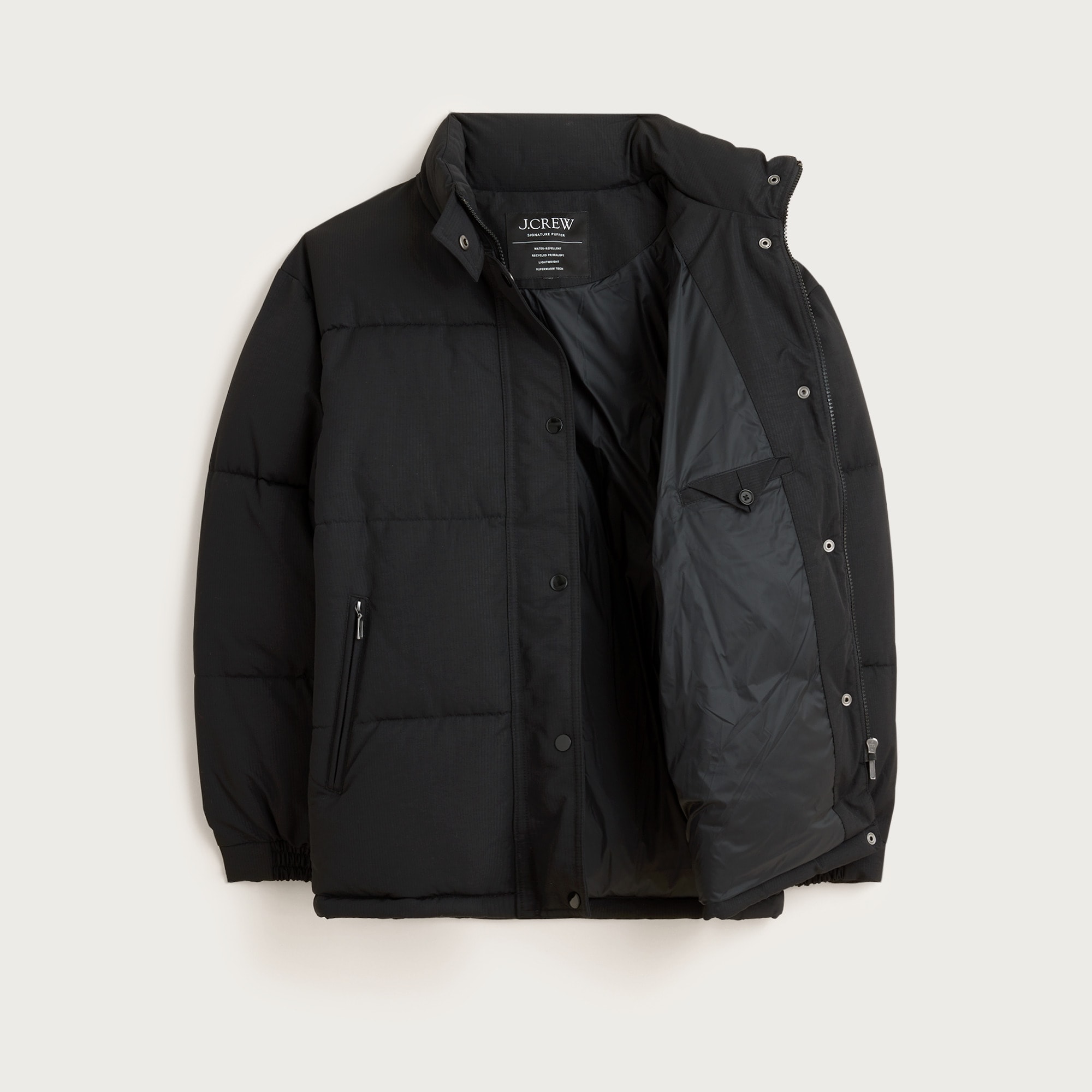 ジャケット・アウター \"PUFF CREW DOWN\" BLACK XL CMF OUTDOOR GARMENT 「PUFF CREW DOWN - インナーダウンジャケット