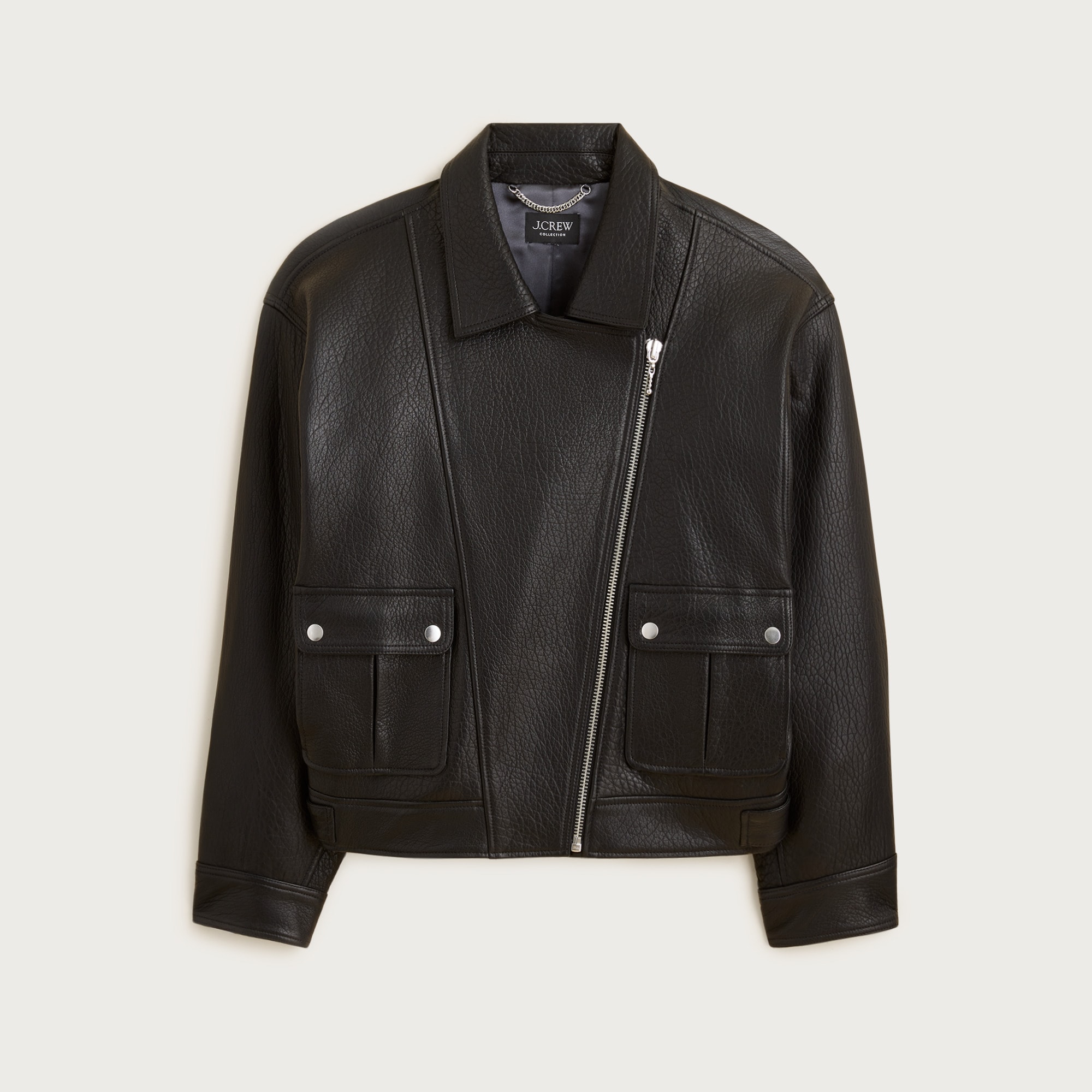 Collection leather motorcycle jacket from J.Crew - $798