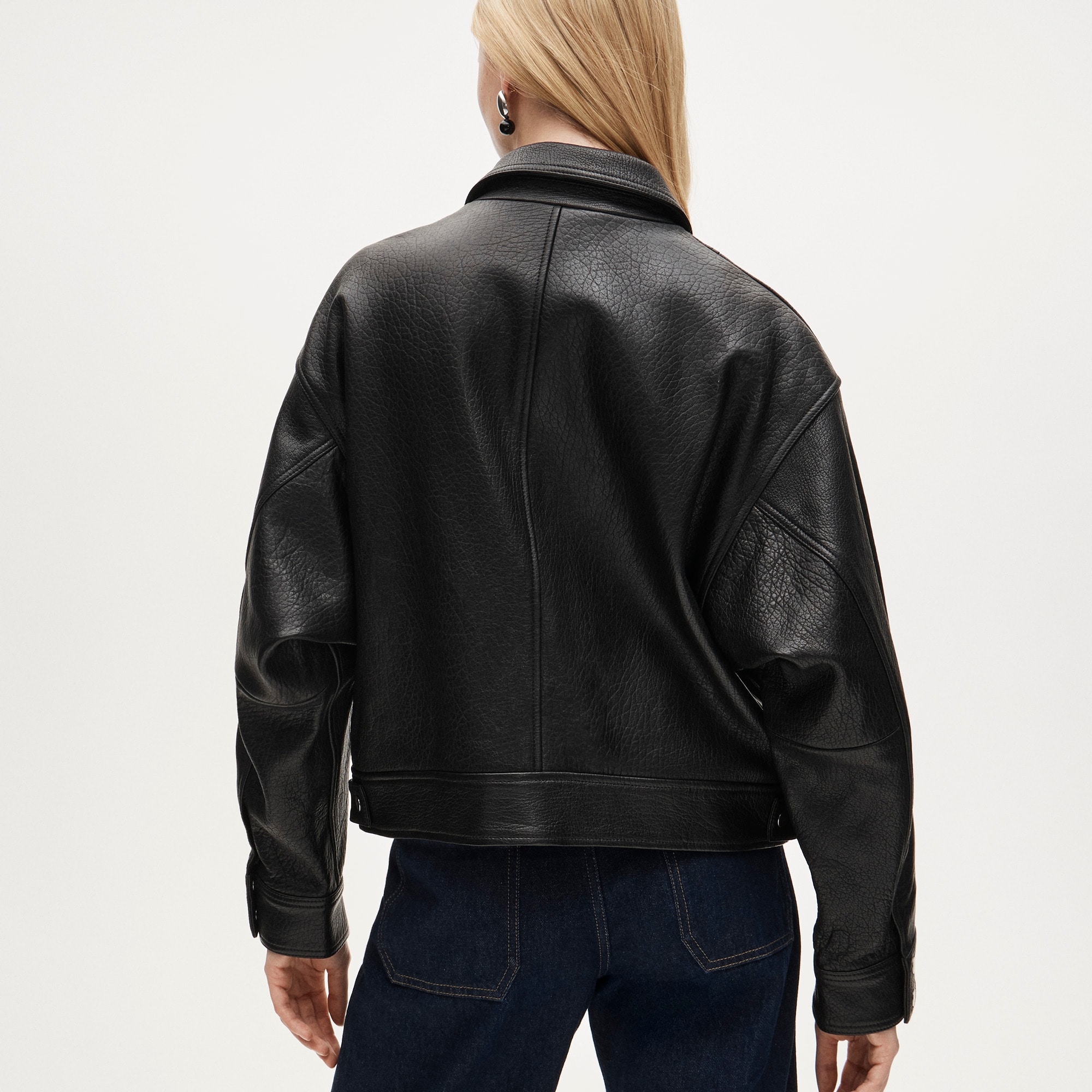 Collection Leather Motorcycle Jacket For Women | J.Crew