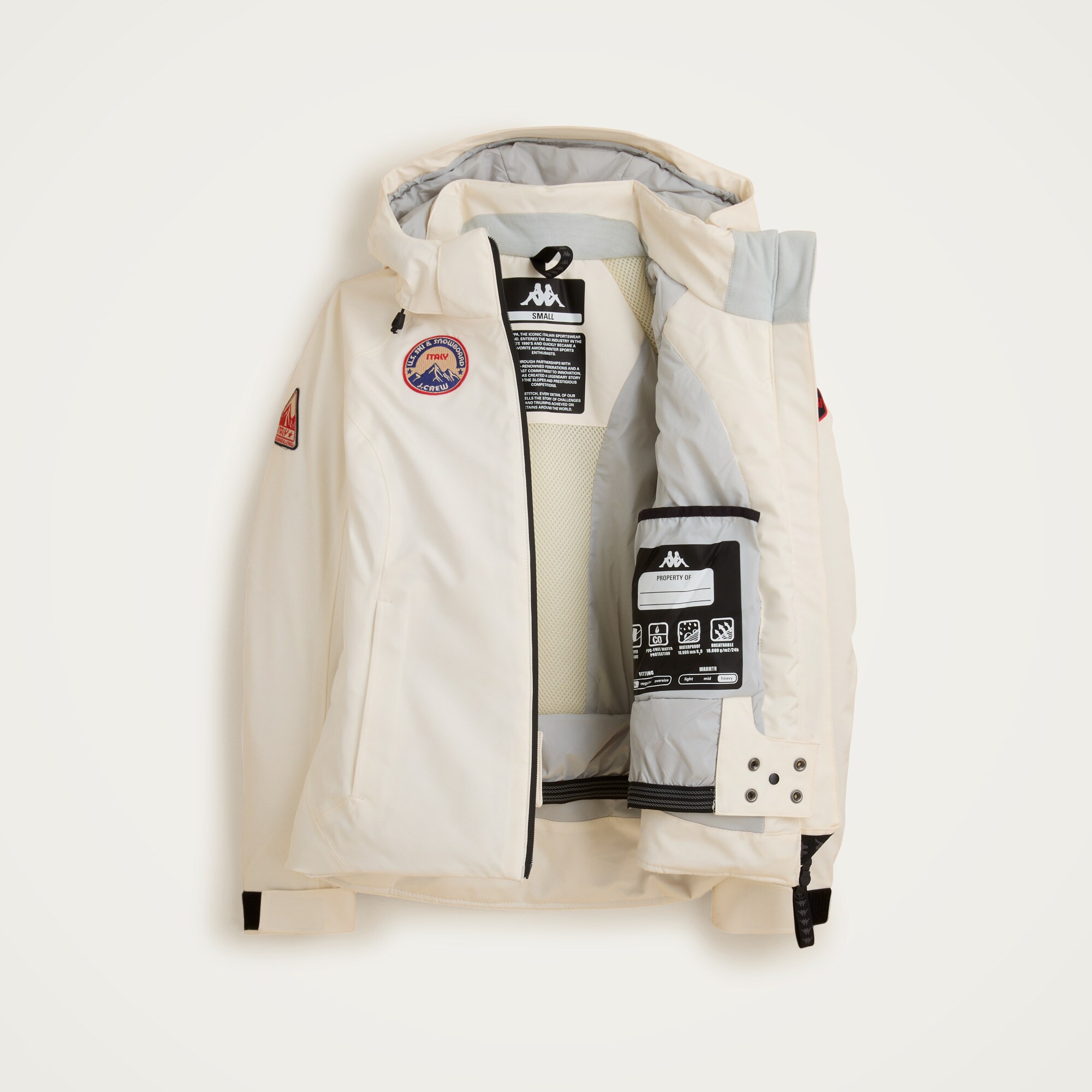 Kappa for U.S. Ski & Snowboard by J.Crew ski jacket