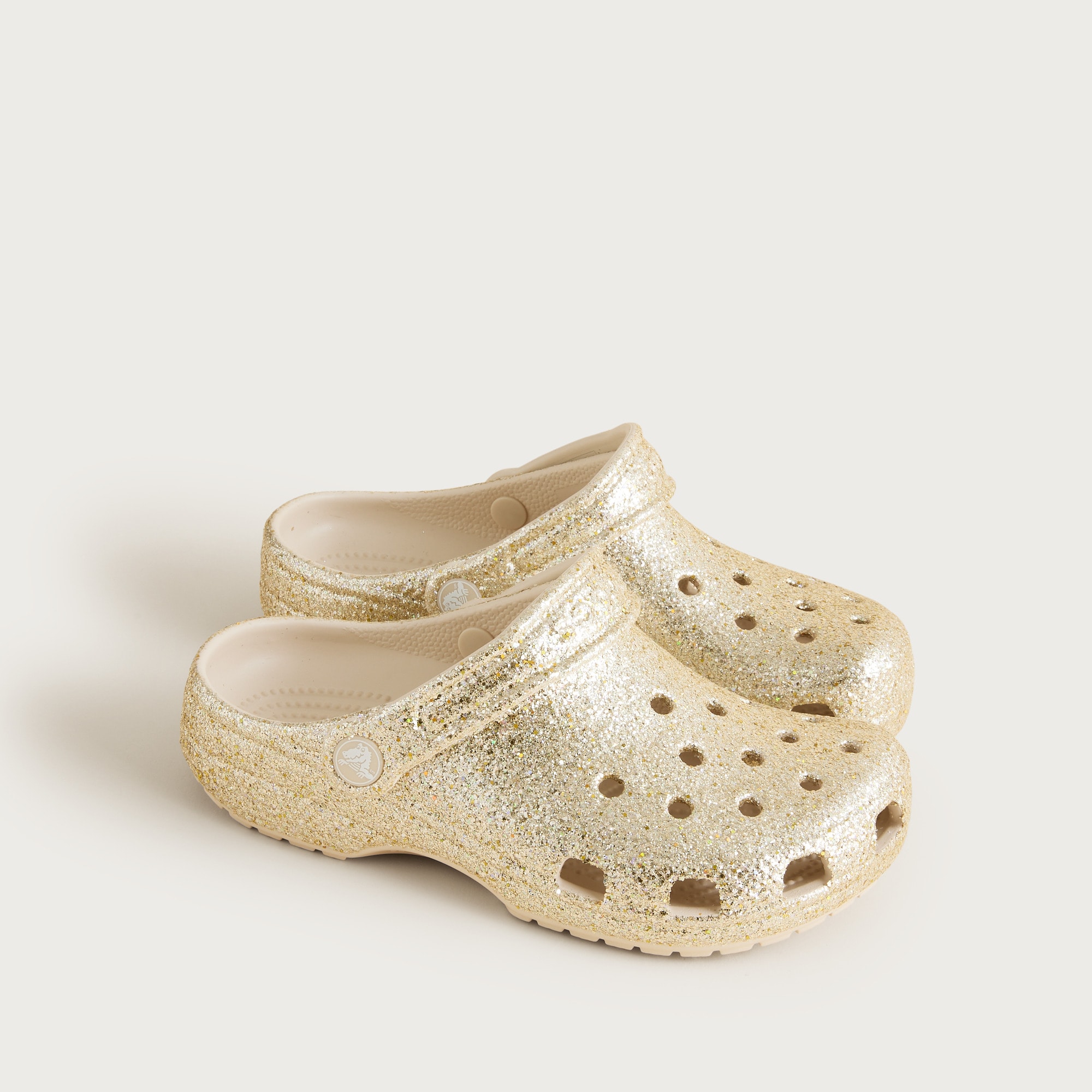 Crocs™ kids' classic chunky glitter clogs