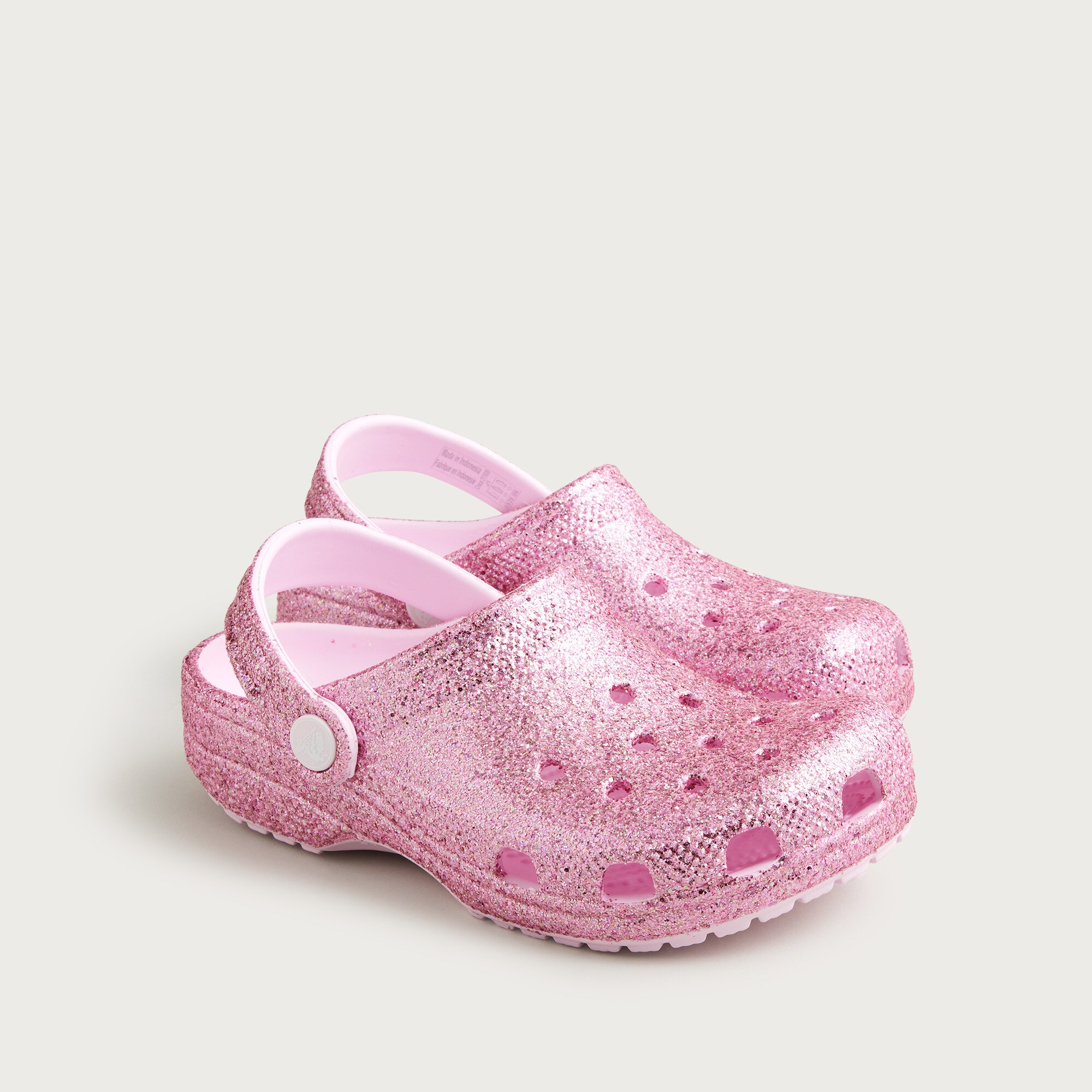 Crocs™ kids' classic chunky glitter clogs